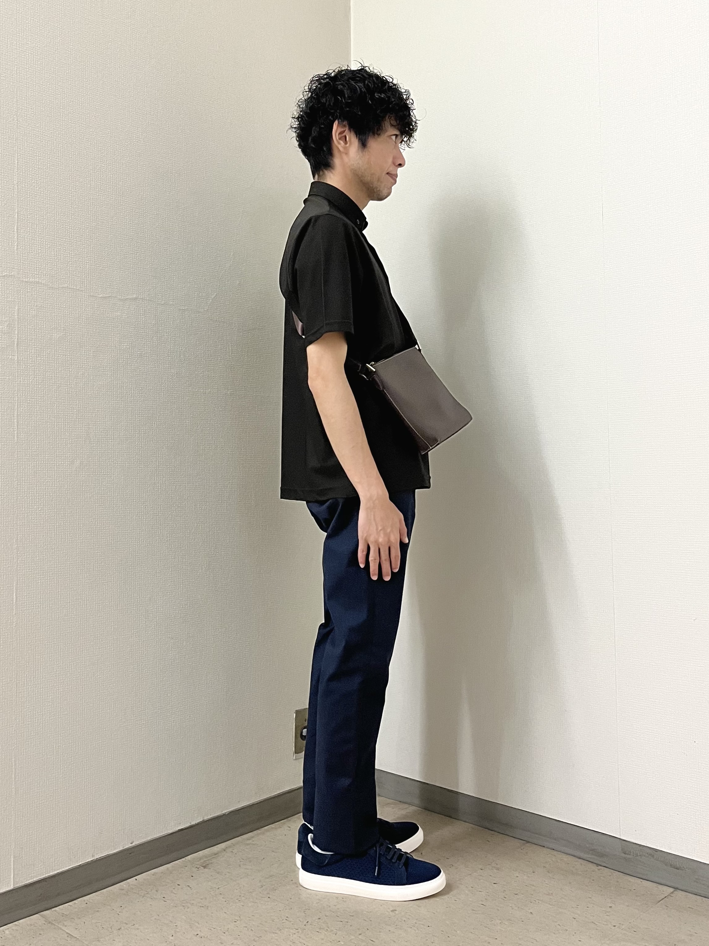 URAさんの「TAKEO KIKUCHI｜AIRTOOL ポロシャツ」を使ったコーディネート