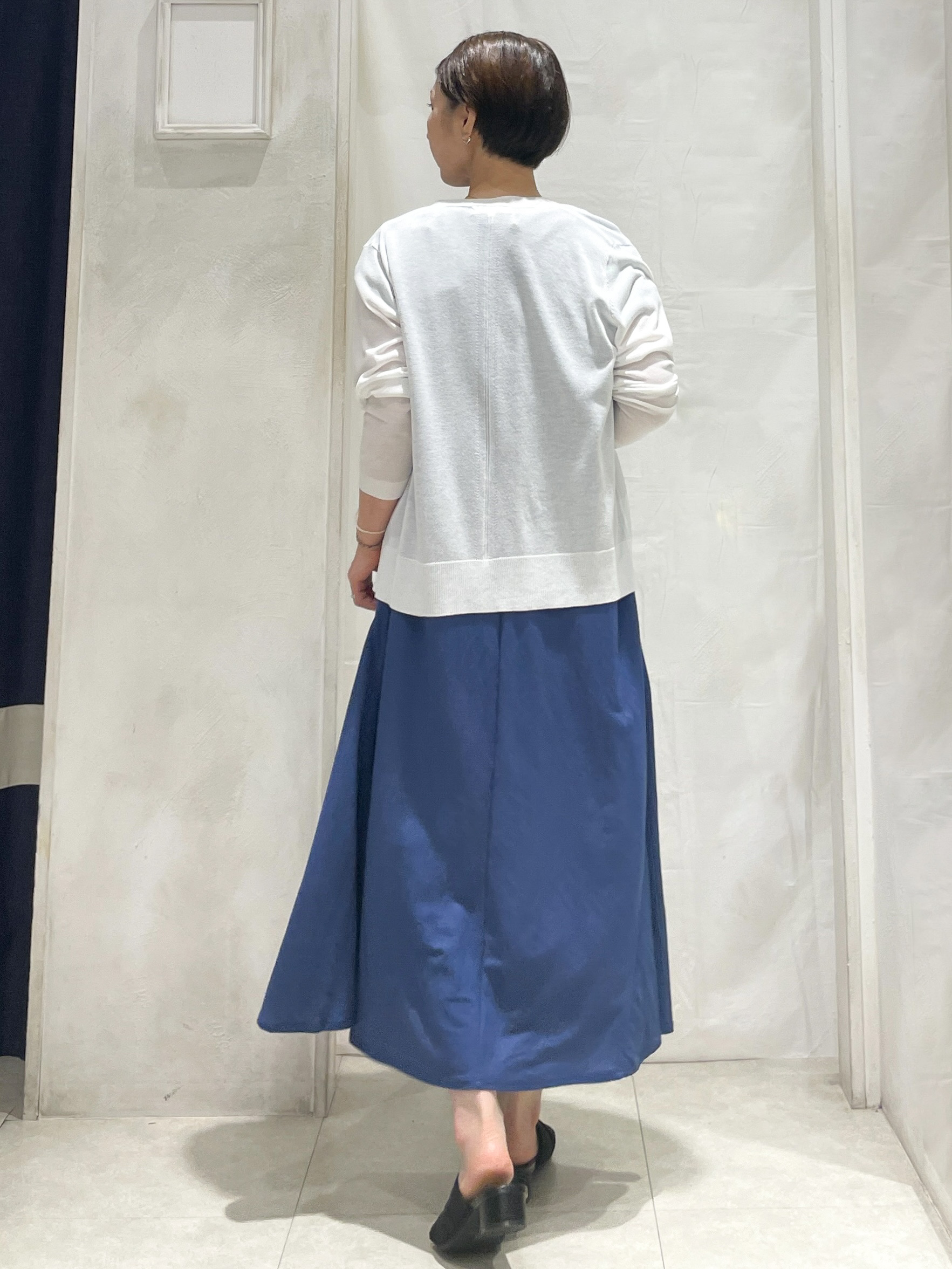 hiroさんの「grove｜高評価！【接触冷感／UVカットetc】ベーシックショートカーディガン」を使ったコーディネート