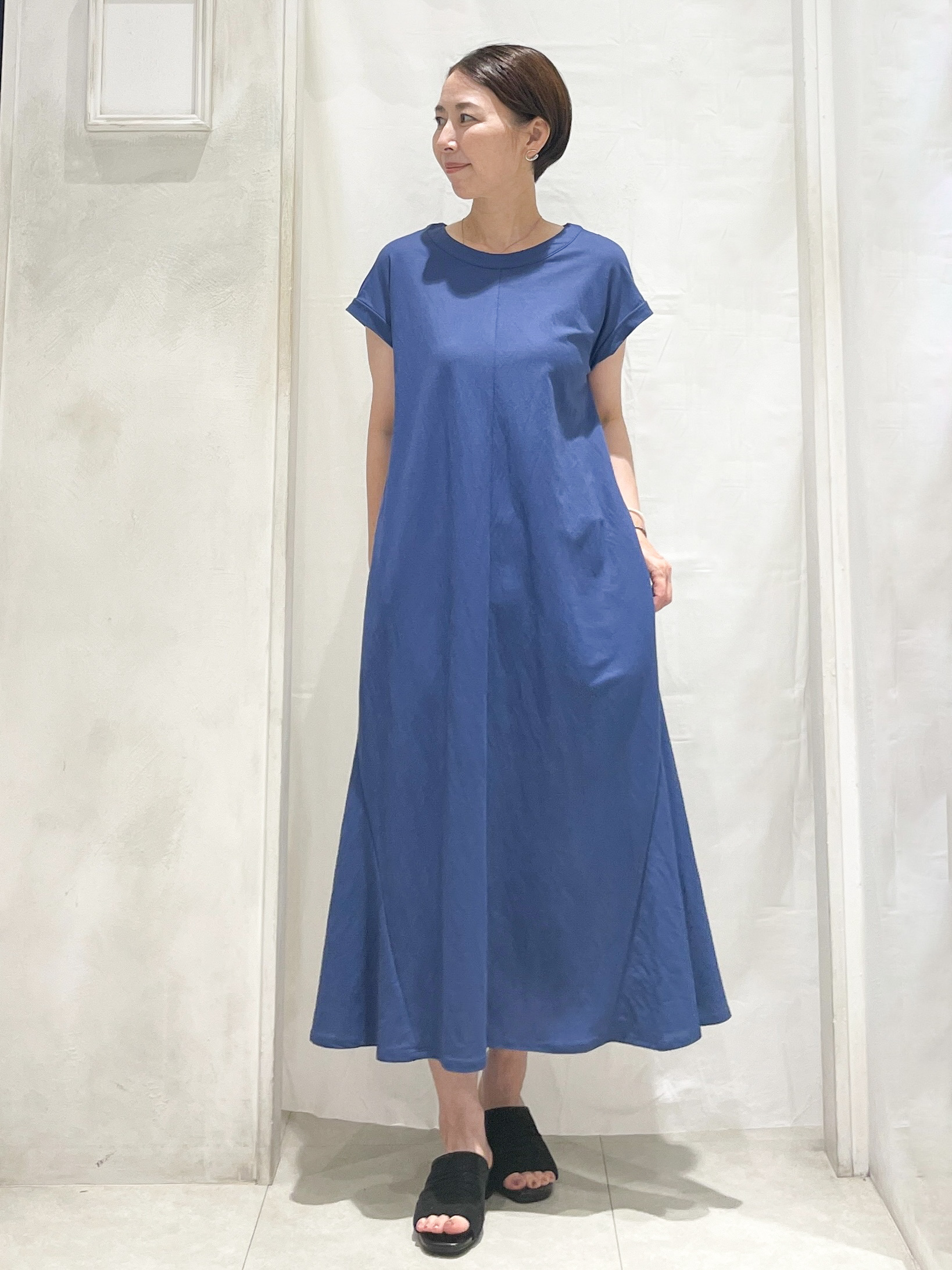 hiroさんの「grove｜高評価！【接触冷感／UVカットetc】ベーシックショートカーディガン」を使ったコーディネート