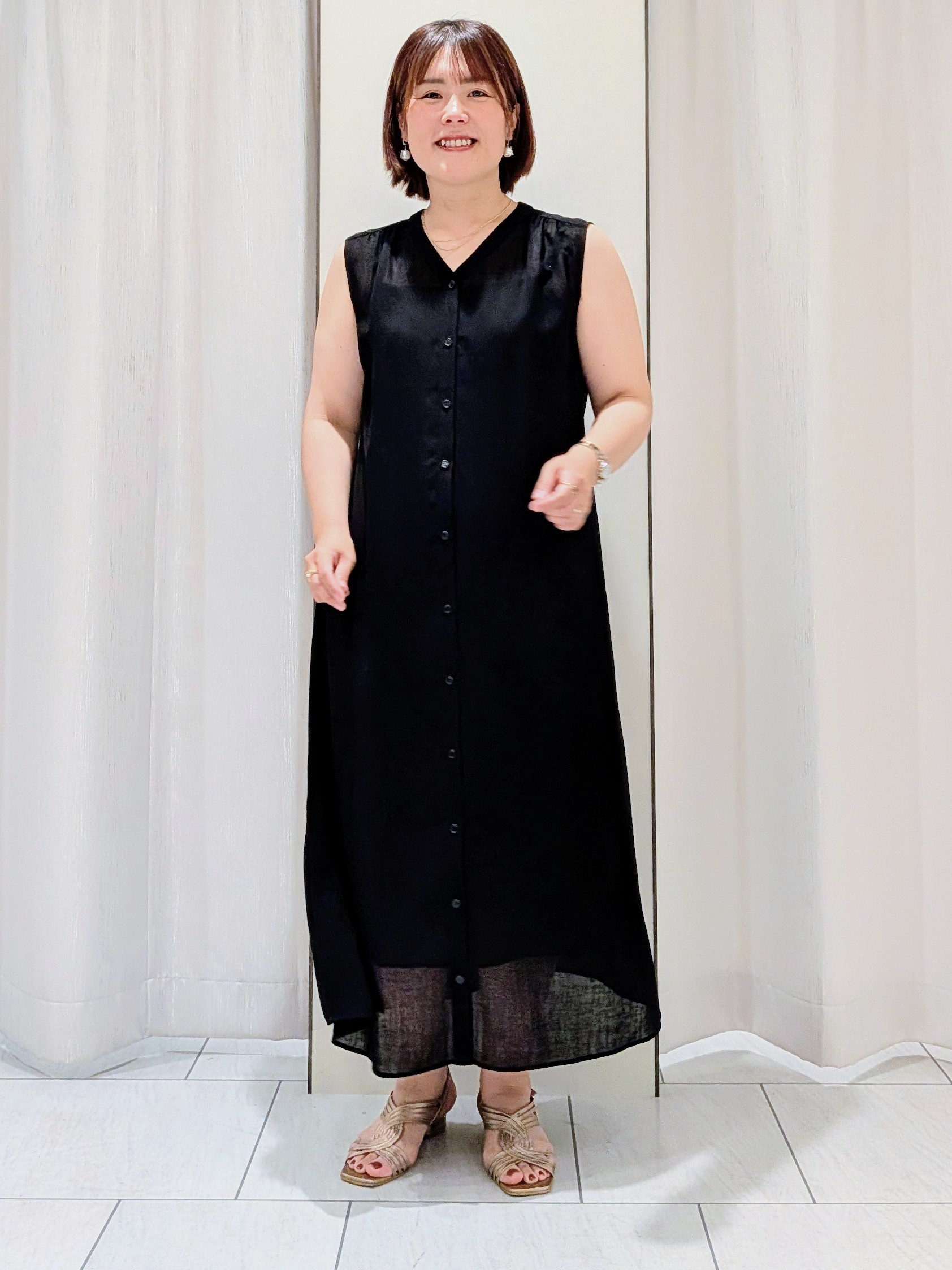 Onumaさんの「UNTITLED｜【接触冷感/吸水速乾/UVカット】ドルマンスリーブシャツ」を使ったコーディネート