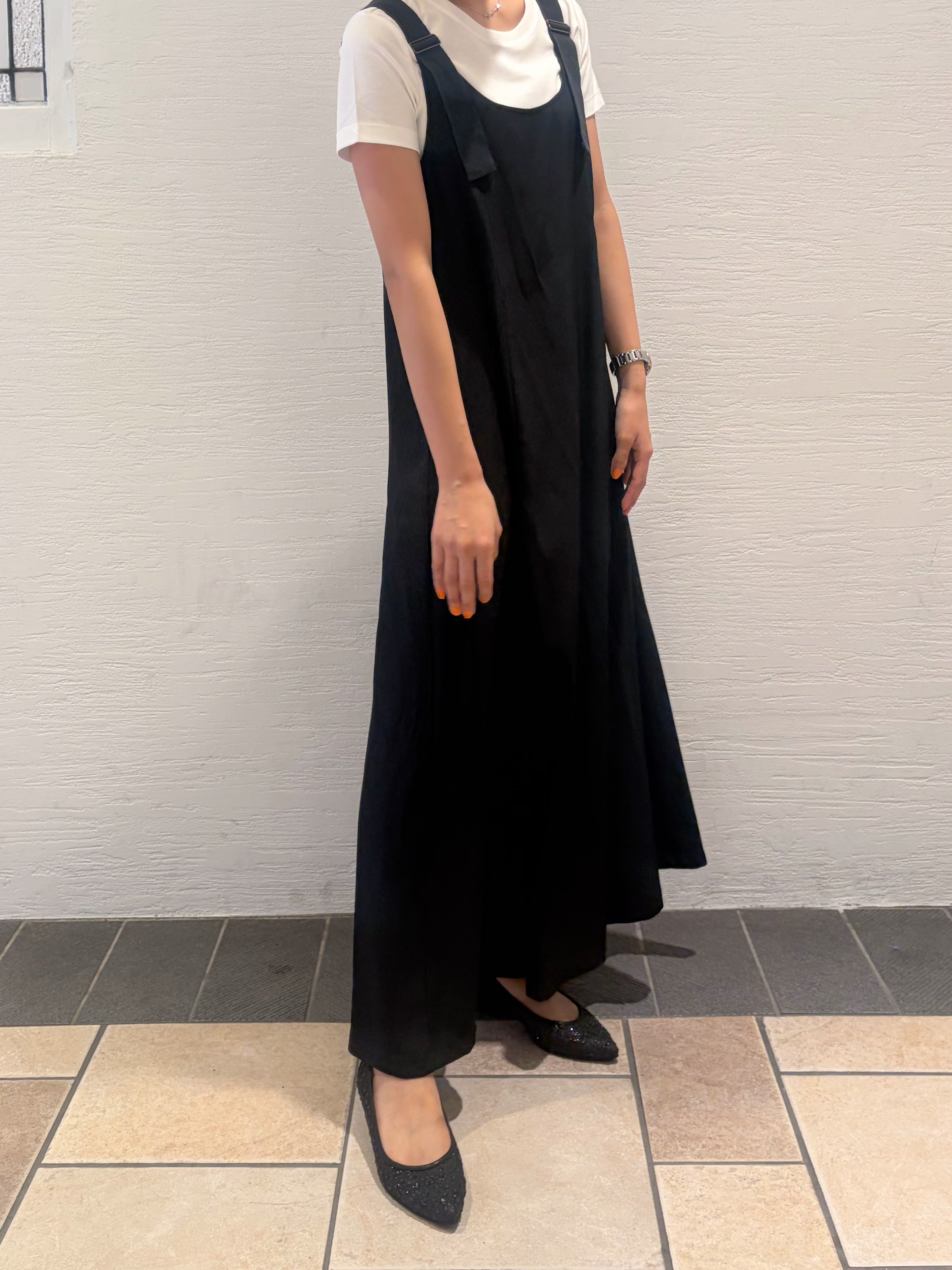 suzuhaさんの「ESPERANZA｜シャイニーポインテッドパンプス」を使ったコーディネート