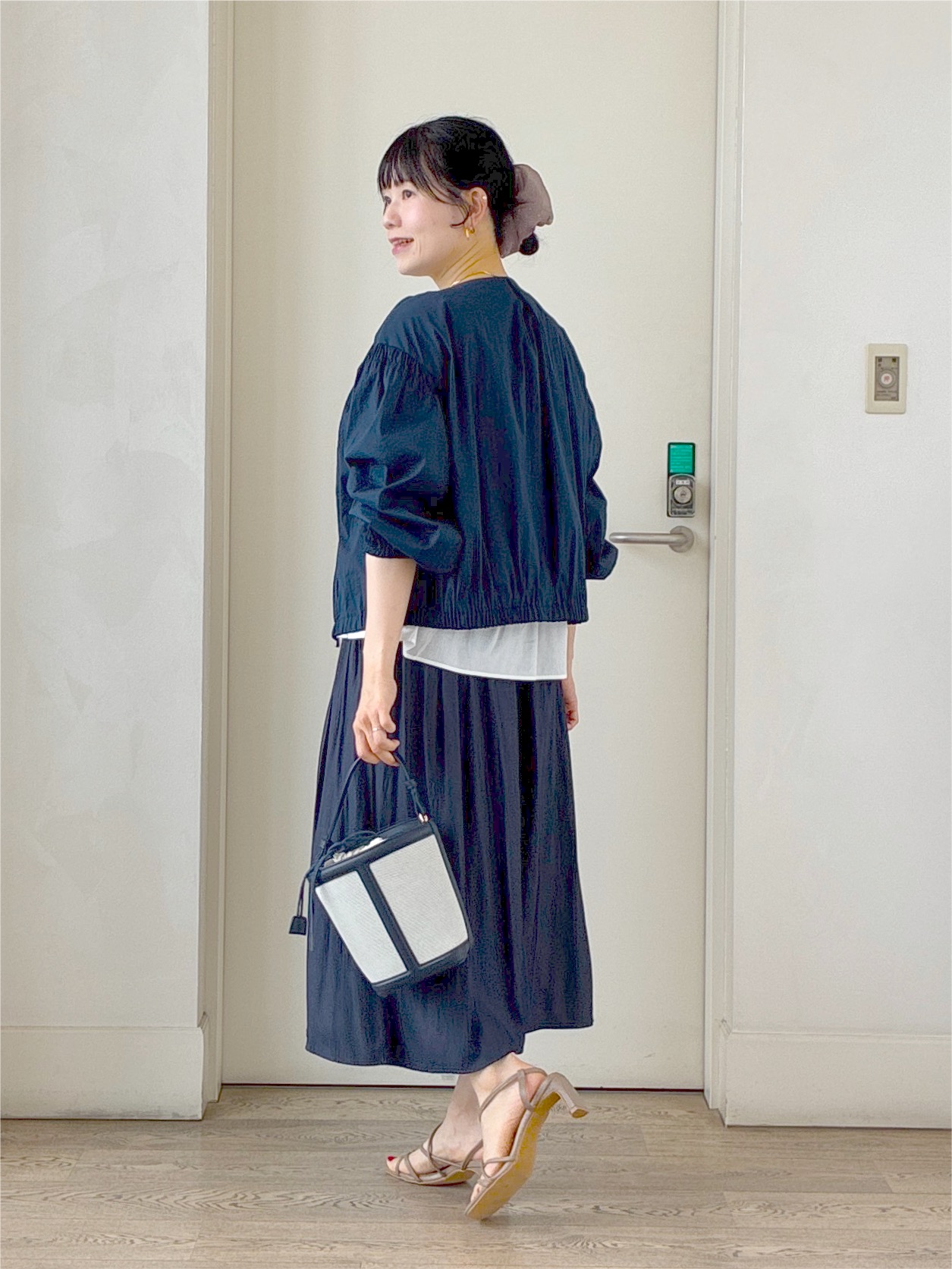  beni_gingerさんの「Reflect｜【手洗い可】ピンタックレースブラウス」を使ったコーディネート