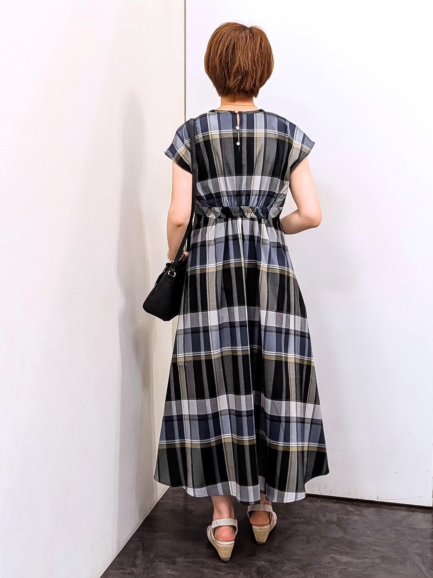 やまちゃんさんの「grove｜【ひんやり・UV・洗濯機◎】上品コットン混カーディガン」を使ったコーディネート