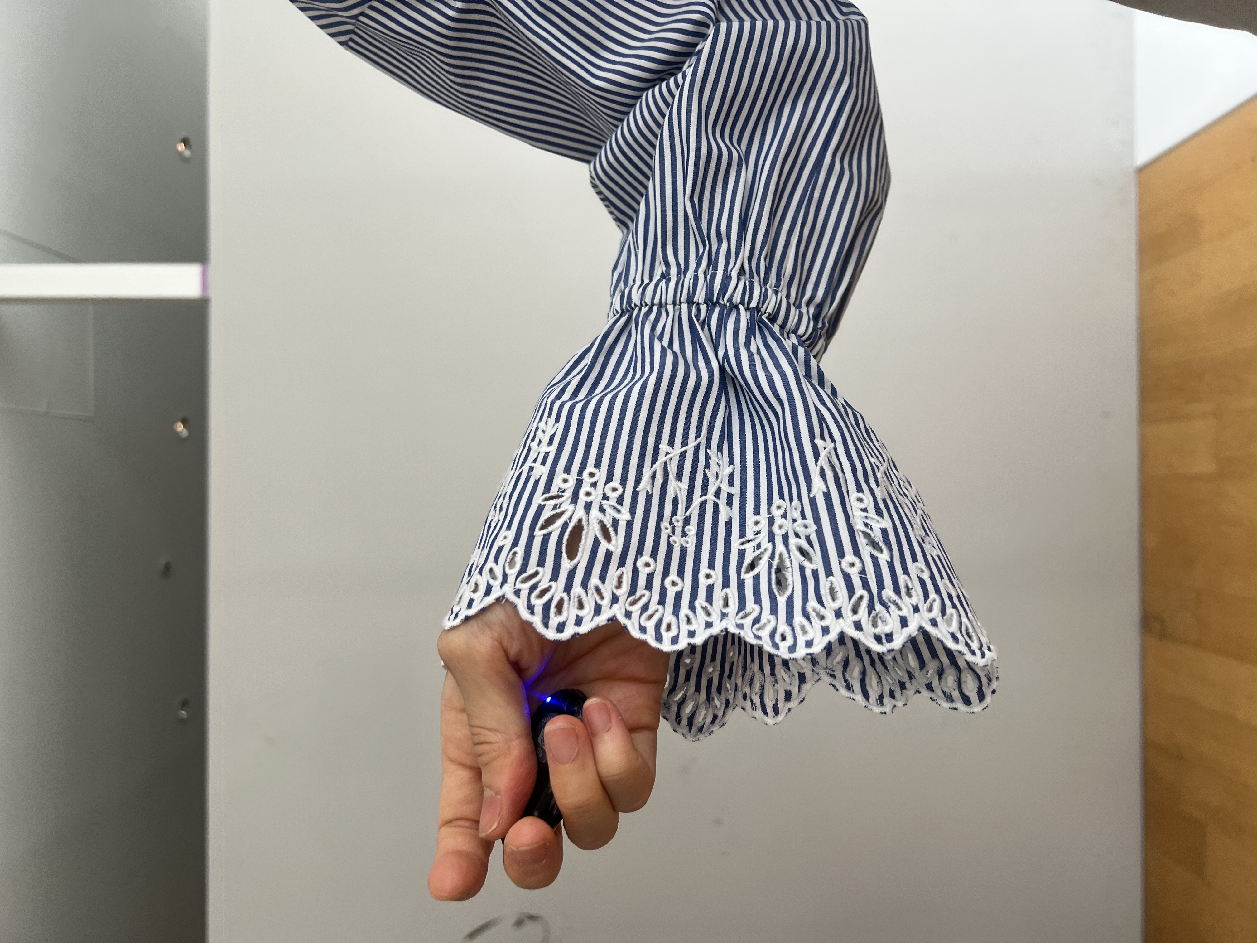 misaさんの「DRESSTERIOR｜【セットアップ可/ウォッシャブル】リネンブレンドワイドパンツ」を使ったコーディネート