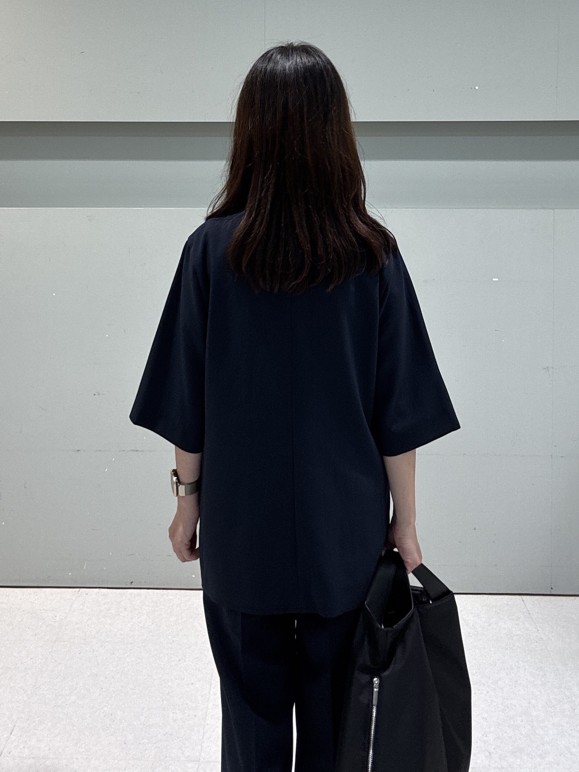 makiさんの「UNTITLED｜【セットアップ可/UVカット/通気性】エアリークール半袖ジャケット」を使ったコーディネート