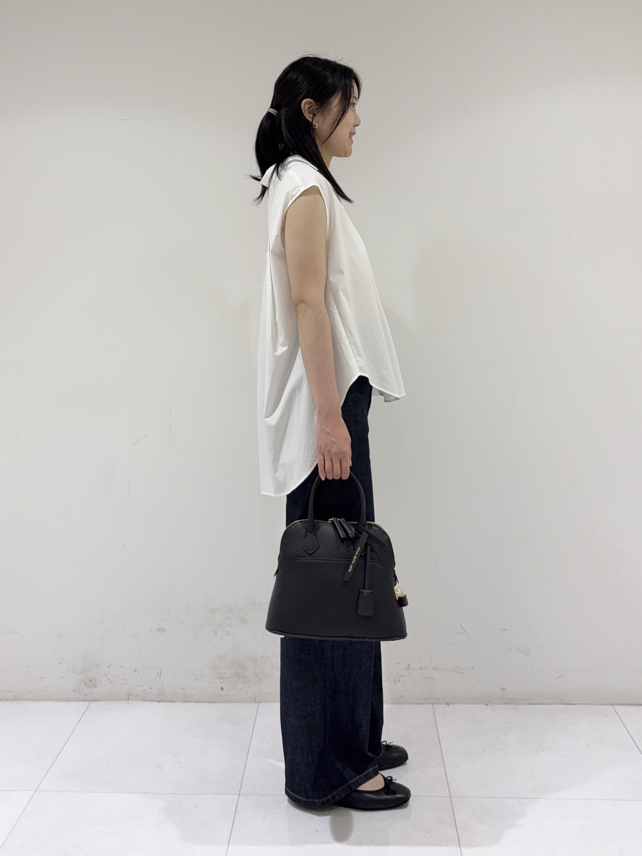 ayaさんの「DRESSTERIOR｜フレンチスリーブ スキッパーブラウス」を使ったコーディネート