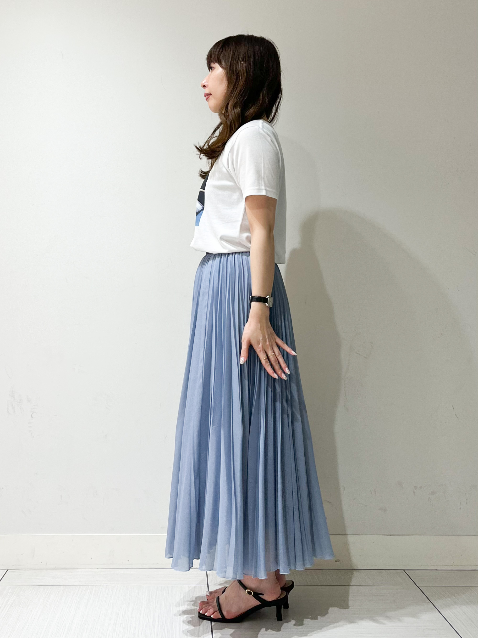 じゅんさんの「DRESSTERIOR｜【別注】マリリンモンロー/カラープリントTシャツ」を使ったコーディネート
