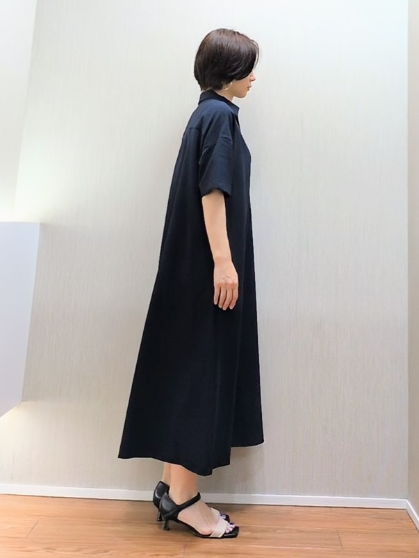 ミズタさんの「UNTITLED｜【UVカット/接触冷感/通気性】エアリークールワンピース」を使ったコーディネート