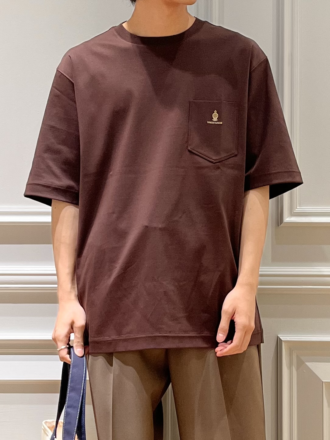 Watanabeさんの「DRESSTERIOR｜【接触冷感／抗菌防臭／消臭】ICE CLEAR COTTON オーバーフィットTシャツ」を使ったコーディネート