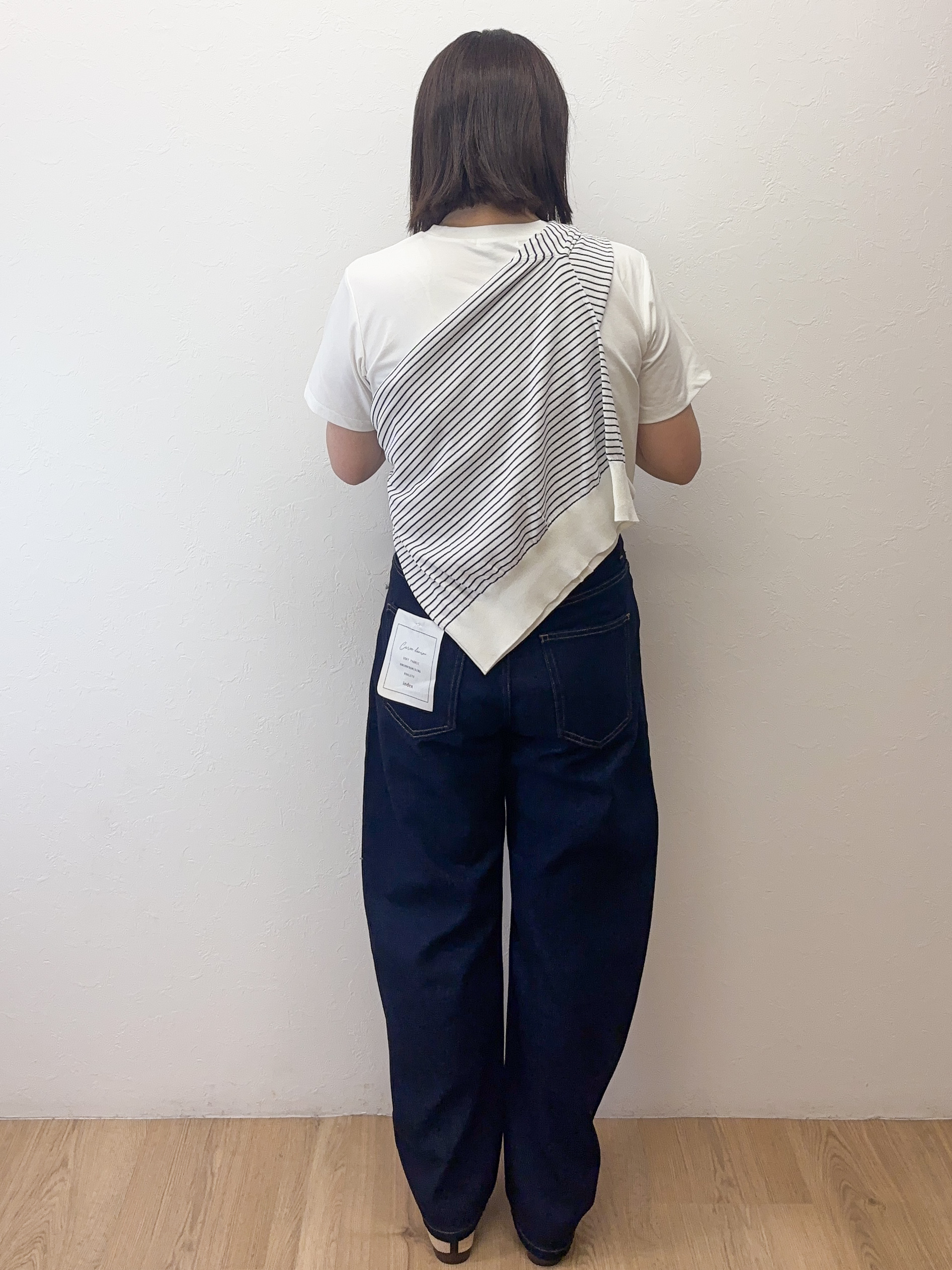 Takeさんの「OPAQUE.CLIP｜【遮熱／UVケア】外気の熱を感じにくい！クルーネックカーディガン《洗濯機OK／抗ピリング／6col》」を使ったコーディネート