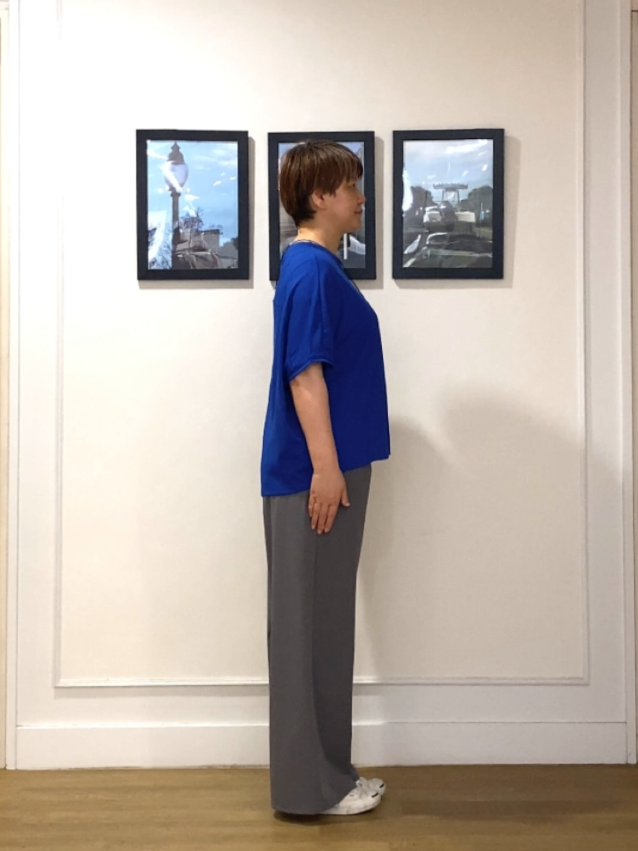 Hiroさんの「Dessin｜【汗シミ防止/UVカット】ドルマンスリーブ プルオーバー」を使ったコーディネート