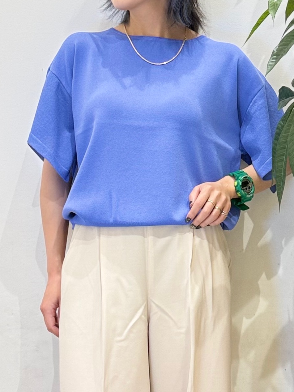 misakiさんの「SHOO･LA･RUE｜【S-LL/ひんやり/洗濯機可】インせず着られる ひらり袖ニット」を使ったコーディネート
