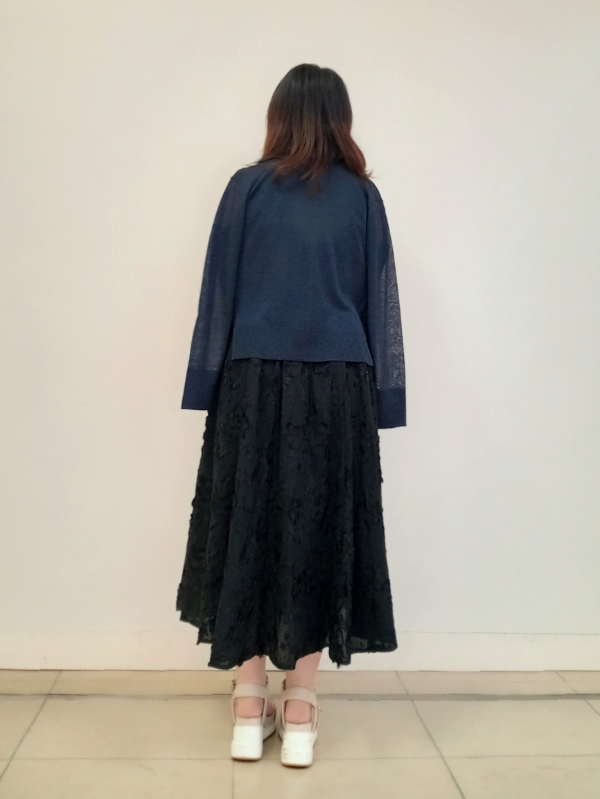 emiさんの「DRESSTERIOR｜【日除け/冷房対策】ウォッシャブルシアーカーディガン」を使ったコーディネート