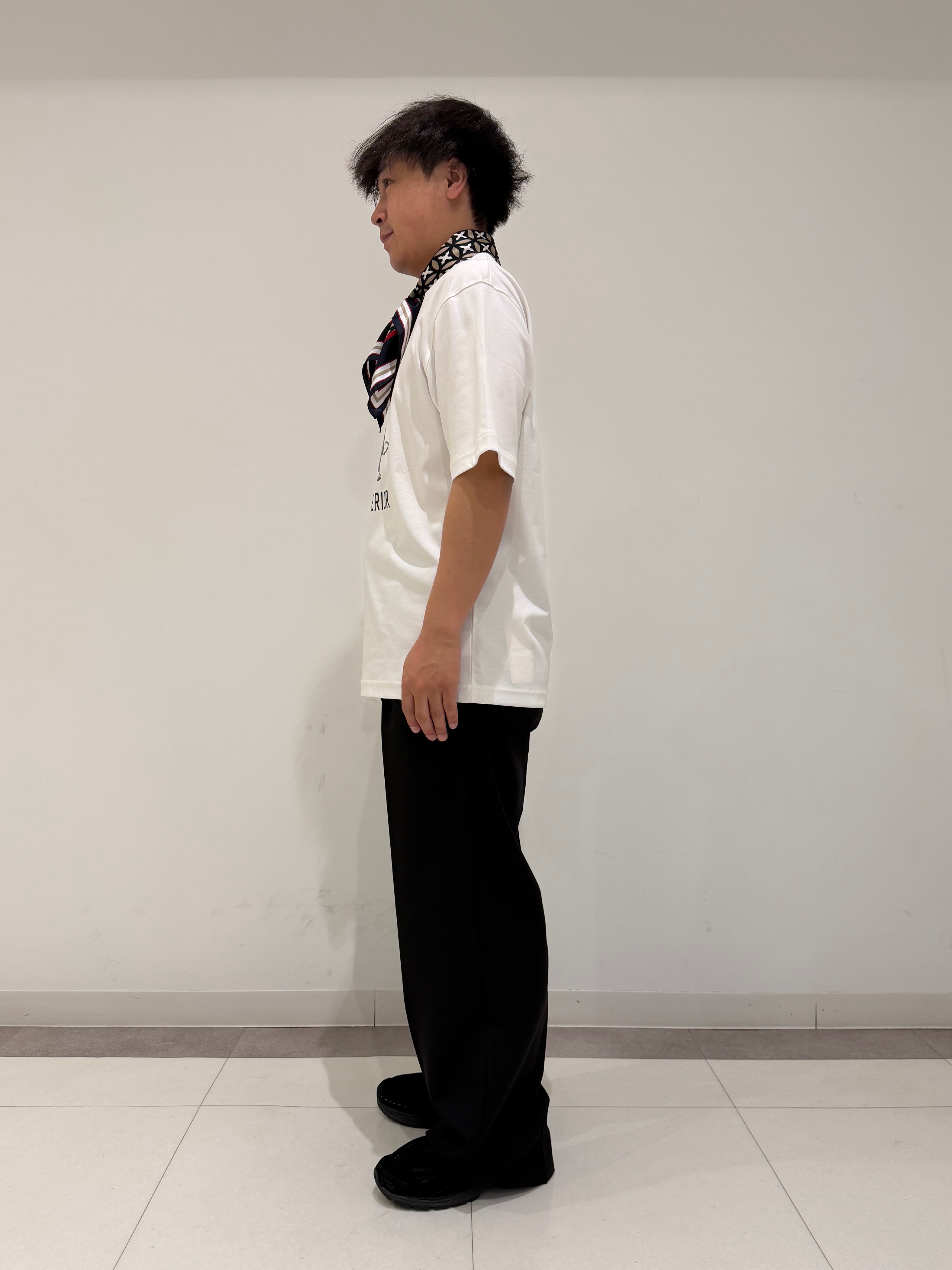 MATSUBARAさんの「DRESSTERIOR｜【接触冷感／抗菌防臭／消臭】ICE CLEAR COTTON ガンラビットTシャツ」を使ったコーディネート
