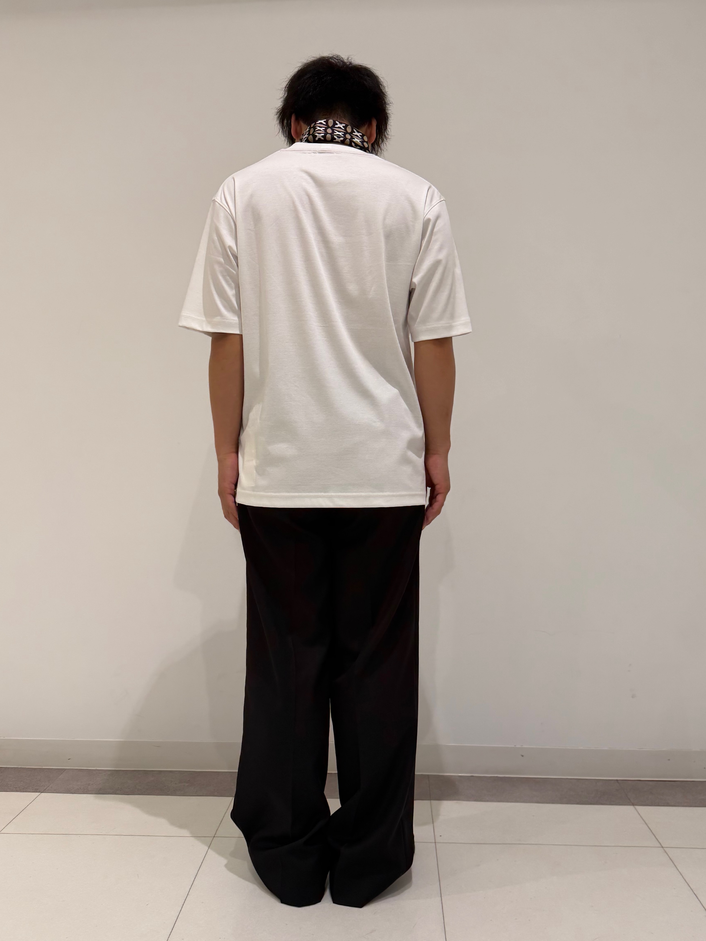 MATSUBARAさんの「DRESSTERIOR｜【接触冷感／抗菌防臭／消臭】ICE CLEAR COTTON ガンラビットTシャツ」を使ったコーディネート