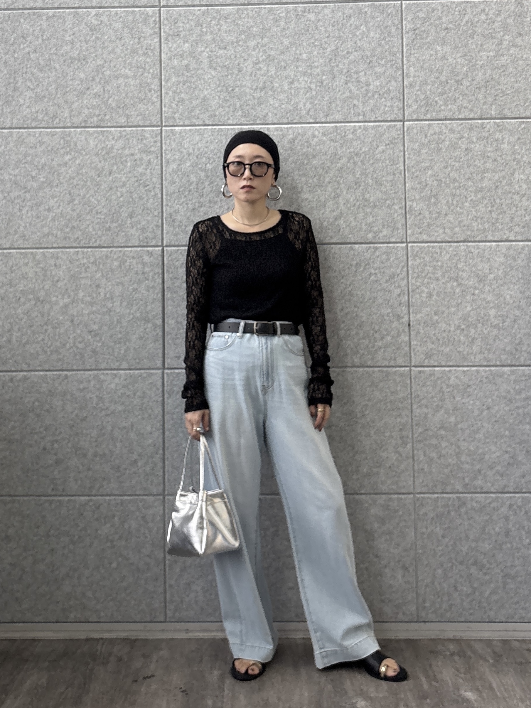 kotakiさんの「INDIVI｜シアーレースレイヤードプルオーバー」を使ったコーディネート