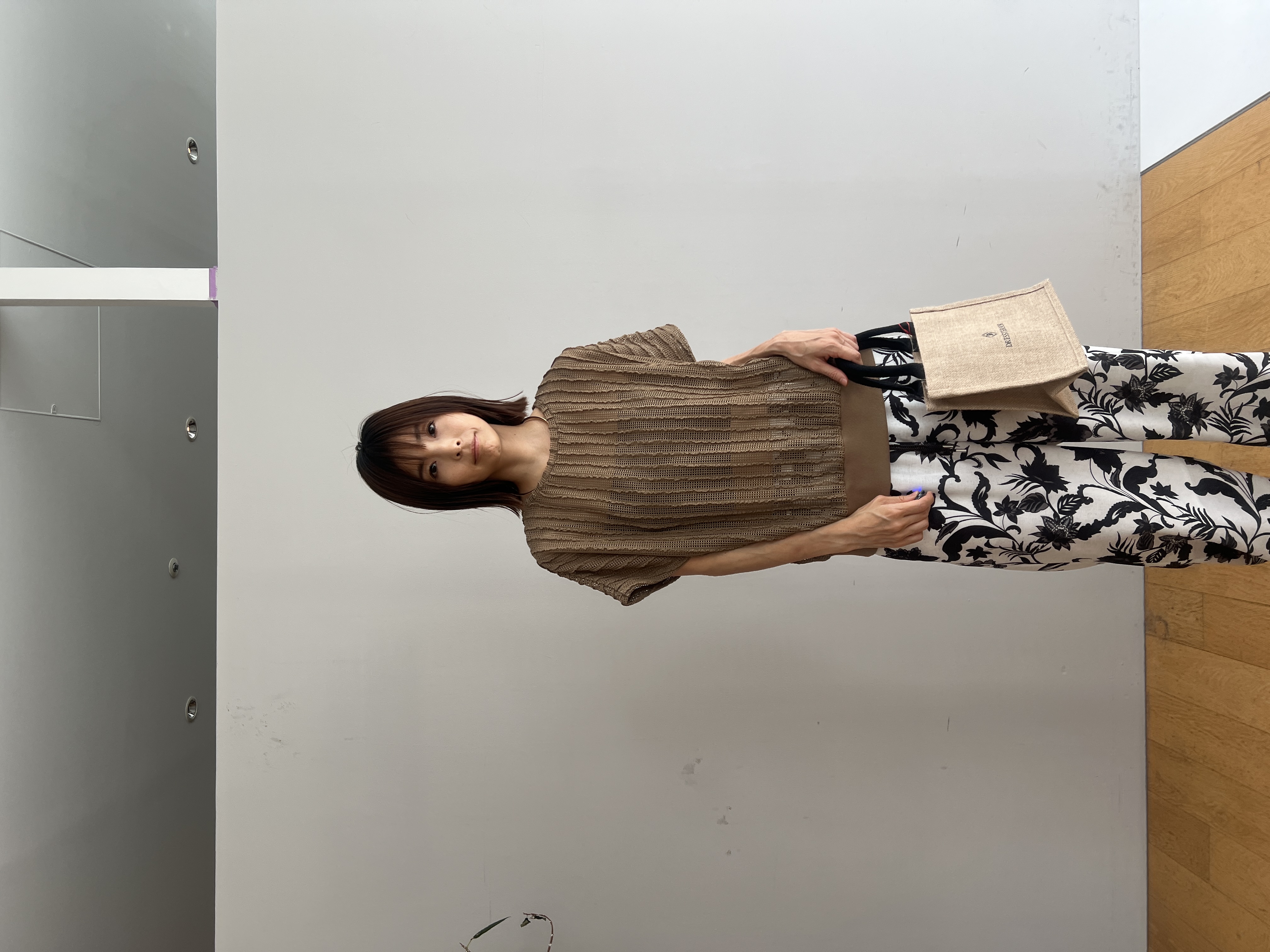 misaさんの「DRESSTERIOR｜パナマ風バレエシューズ」を使ったコーディネート