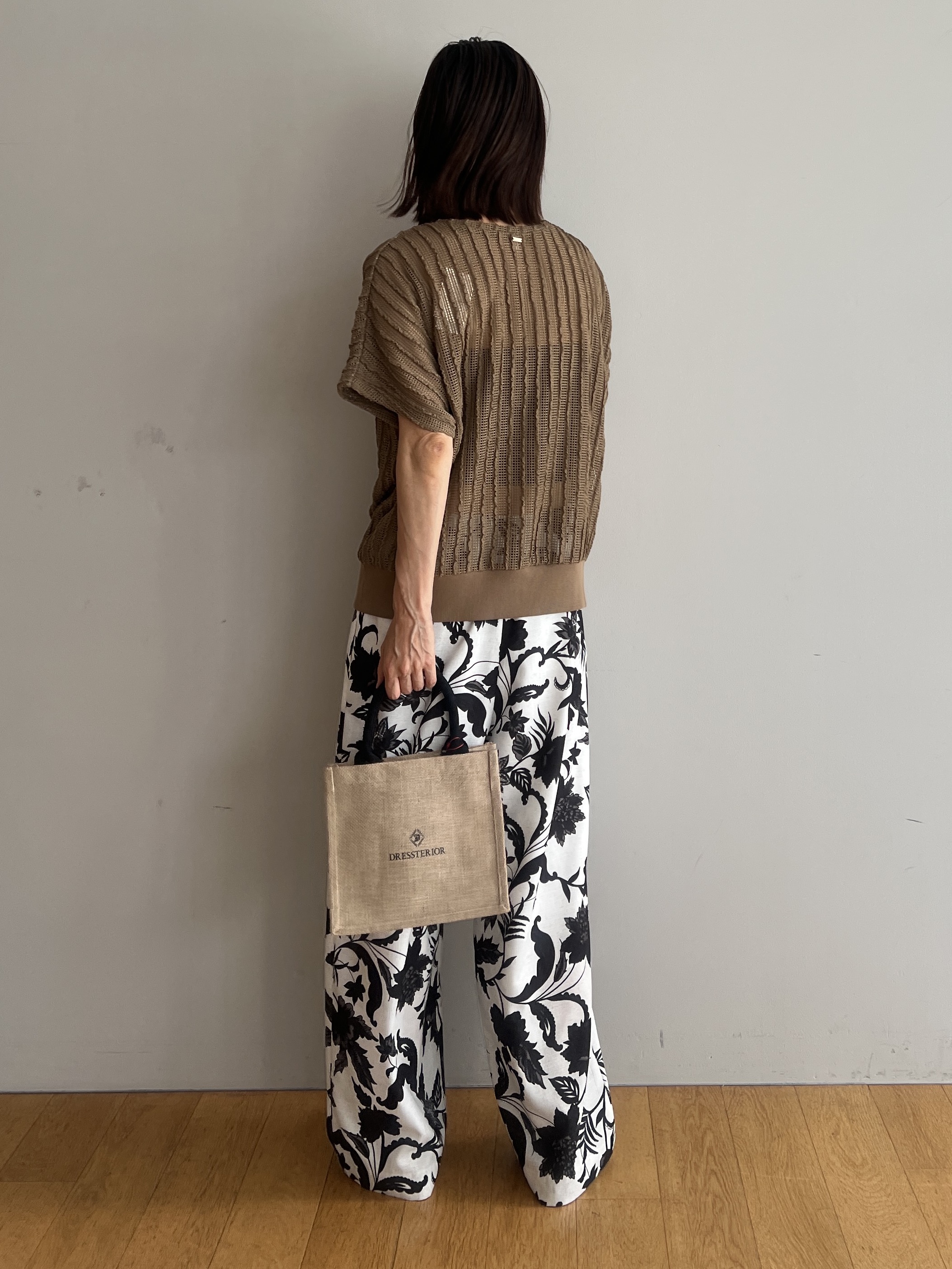 misaさんの「DRESSTERIOR｜パナマ風バレエシューズ」を使ったコーディネート