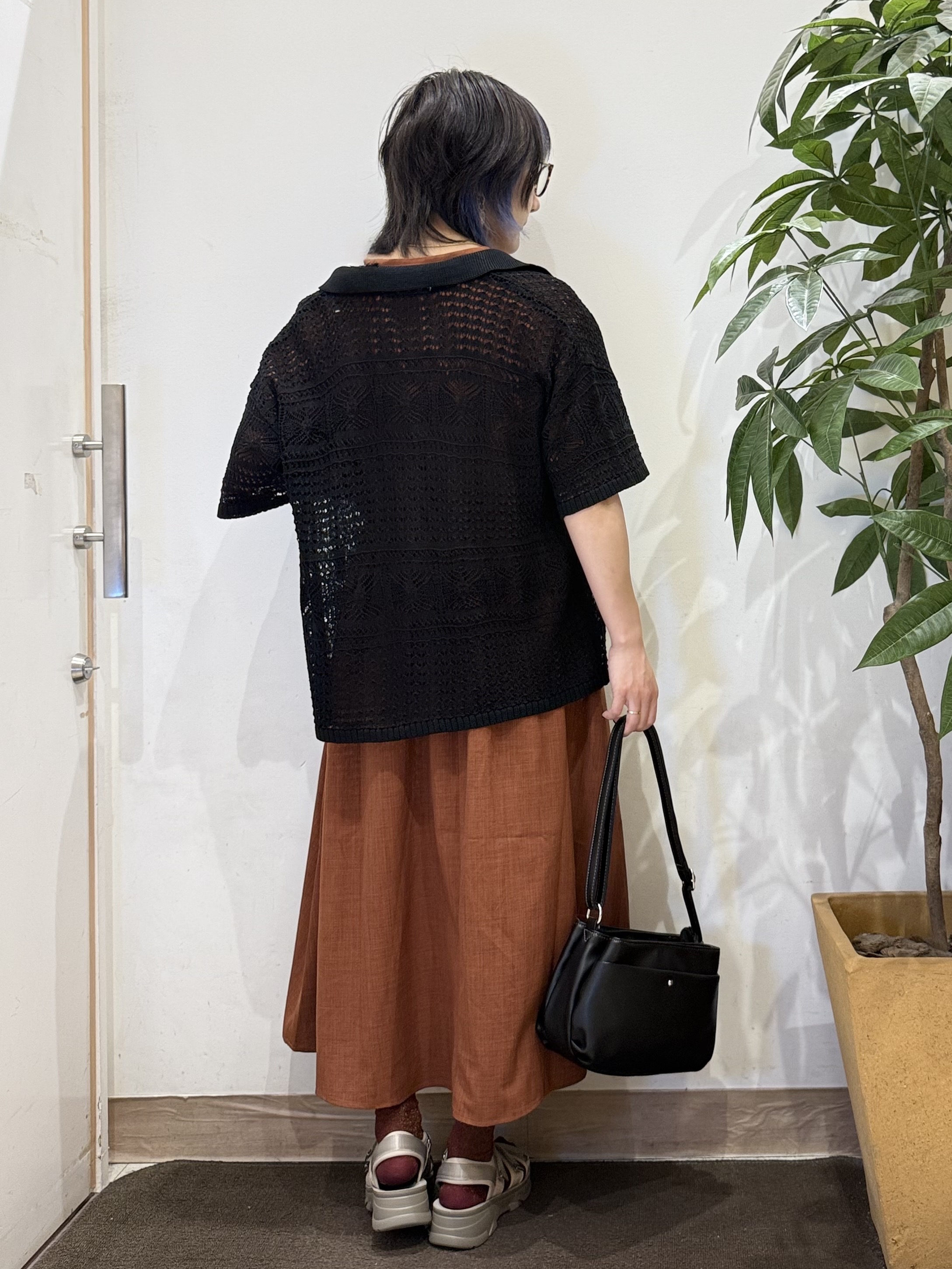 misakiさんの「SHOO･LA･RUE｜レースニットカーディガン」を使ったコーディネート