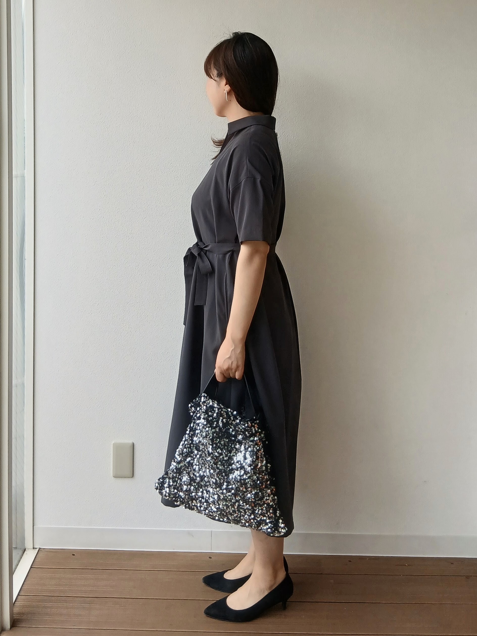 なみきさんの「UNTITLED｜【UVカット/接触冷感/通気性】エアリークールワンピース」を使ったコーディネート