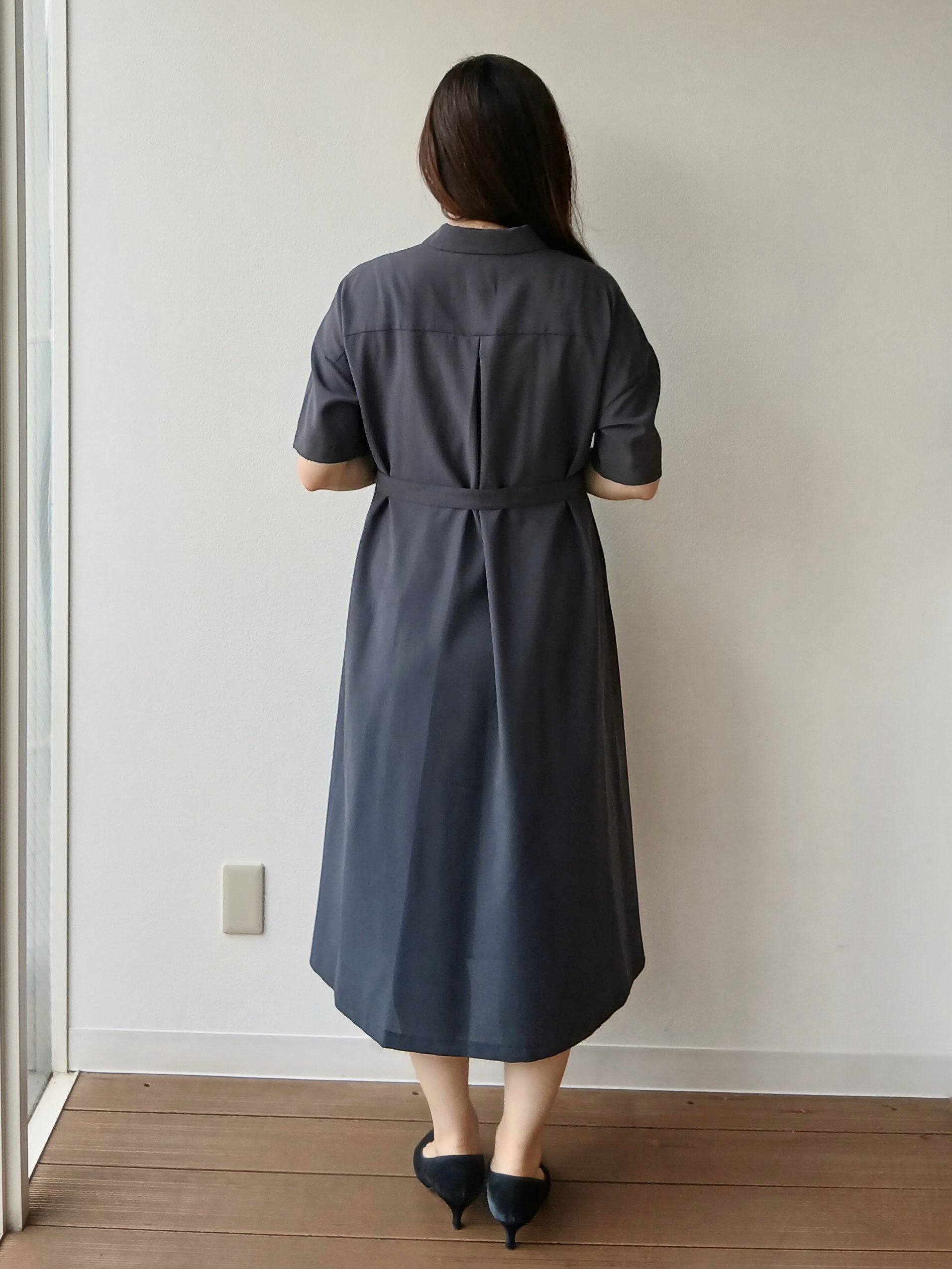 なみきさんの「UNTITLED｜【UVカット/接触冷感/通気性】エアリークールワンピース」を使ったコーディネート