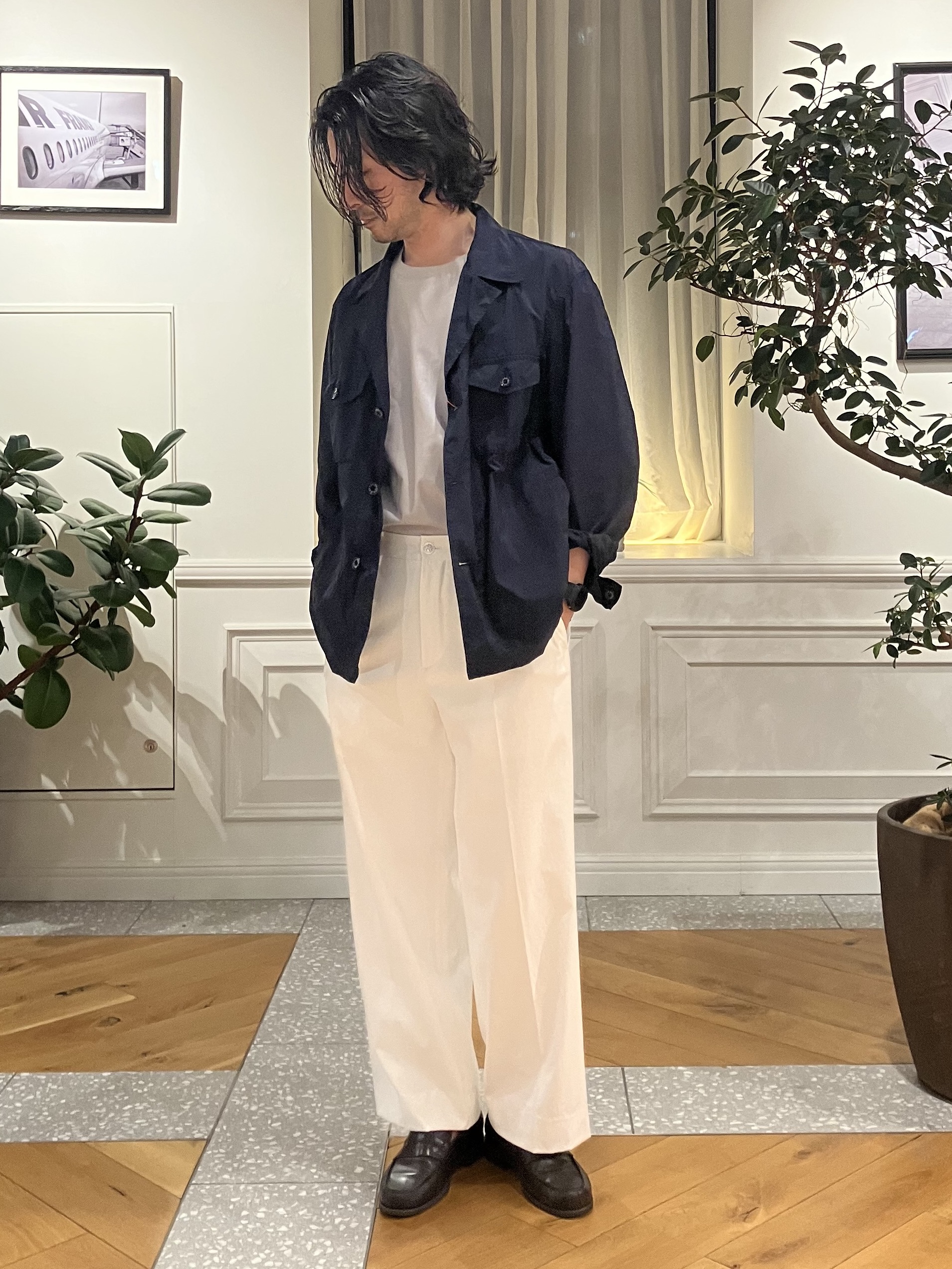 junyaさんの「DRESSTERIOR｜【ウォッシャブル】ガーメントダイ M65フィールドジャケット」を使ったコーディネート