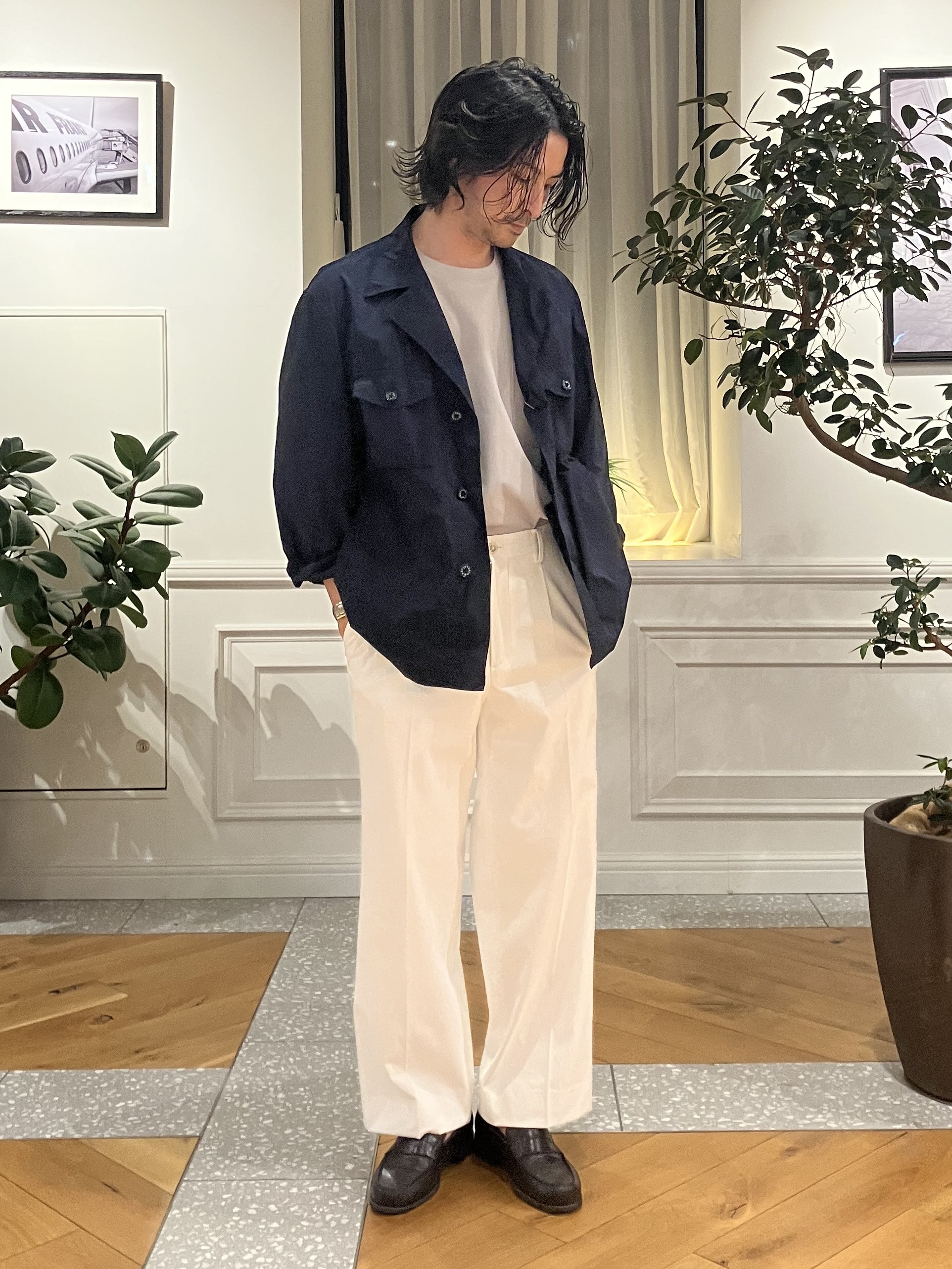 junyaさんの「DRESSTERIOR｜【ウォッシャブル】ガーメントダイ M65フィールドジャケット」を使ったコーディネート