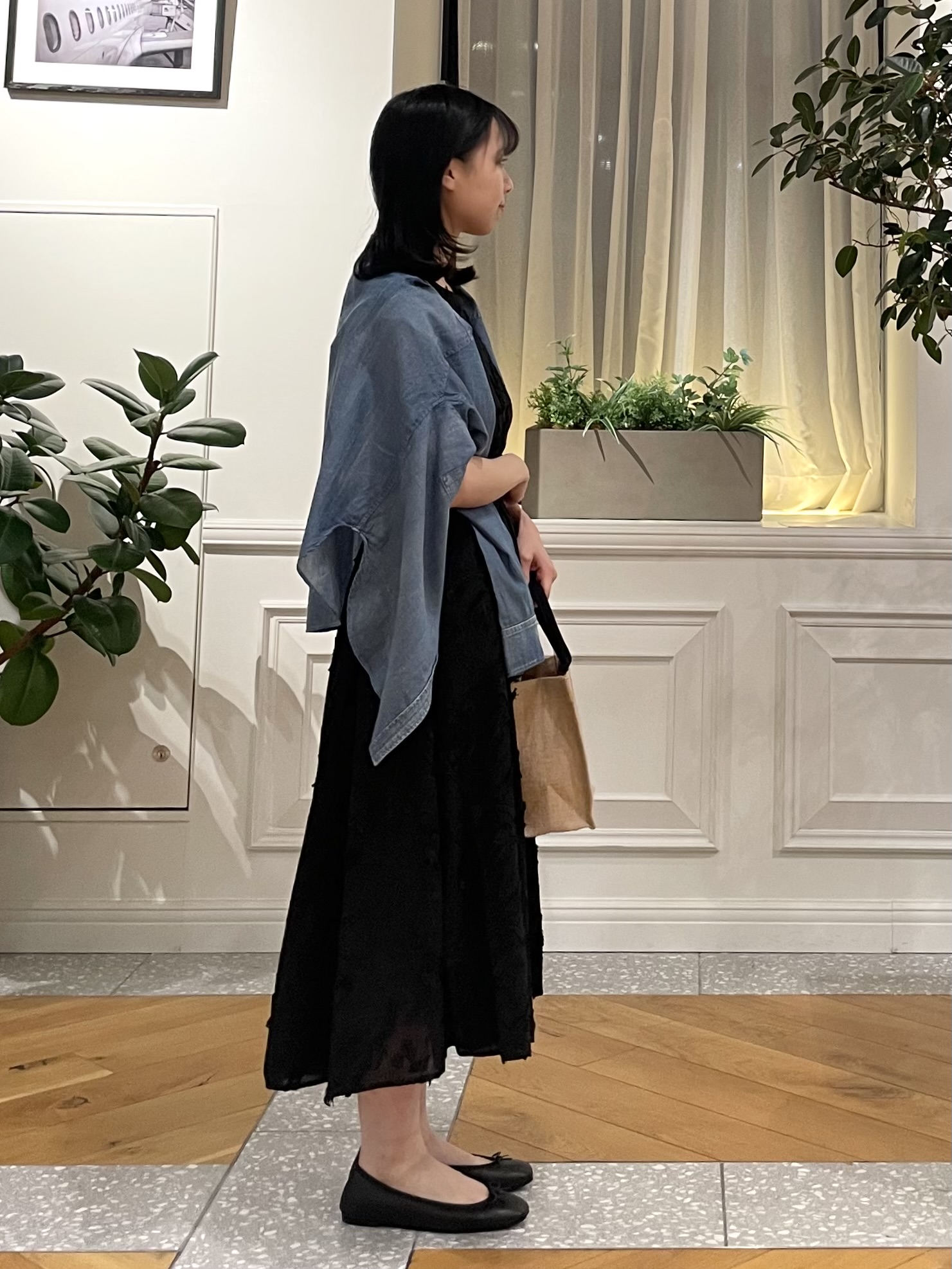Lilyさんの「DRESSTERIOR｜【ウォッシャブル】コットン エンブロイダリードレス」を使ったコーディネート