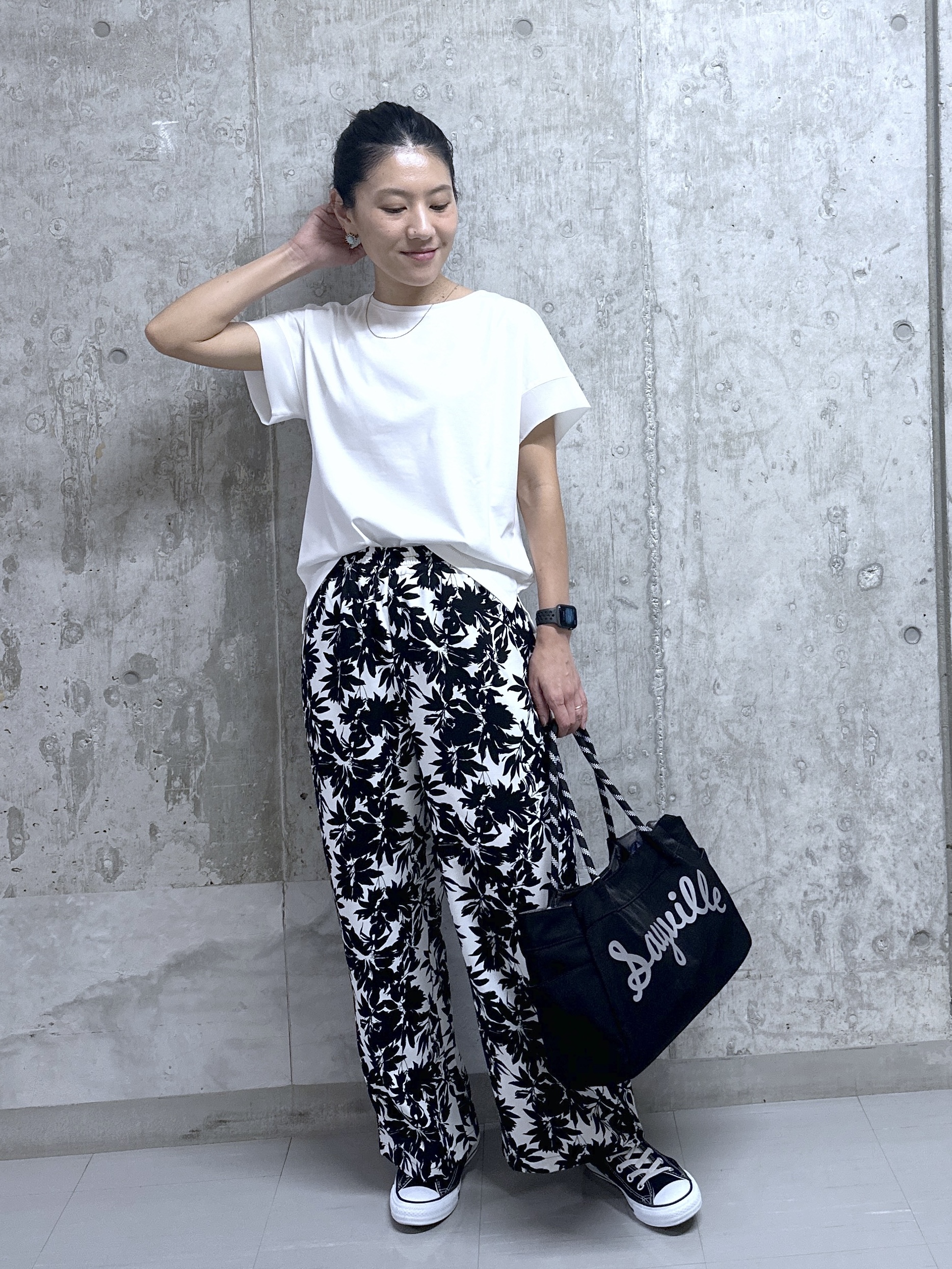 kumiさんの「Dessin｜【洗える】ミドル丈シアーカーディガン」を使ったコーディネート
