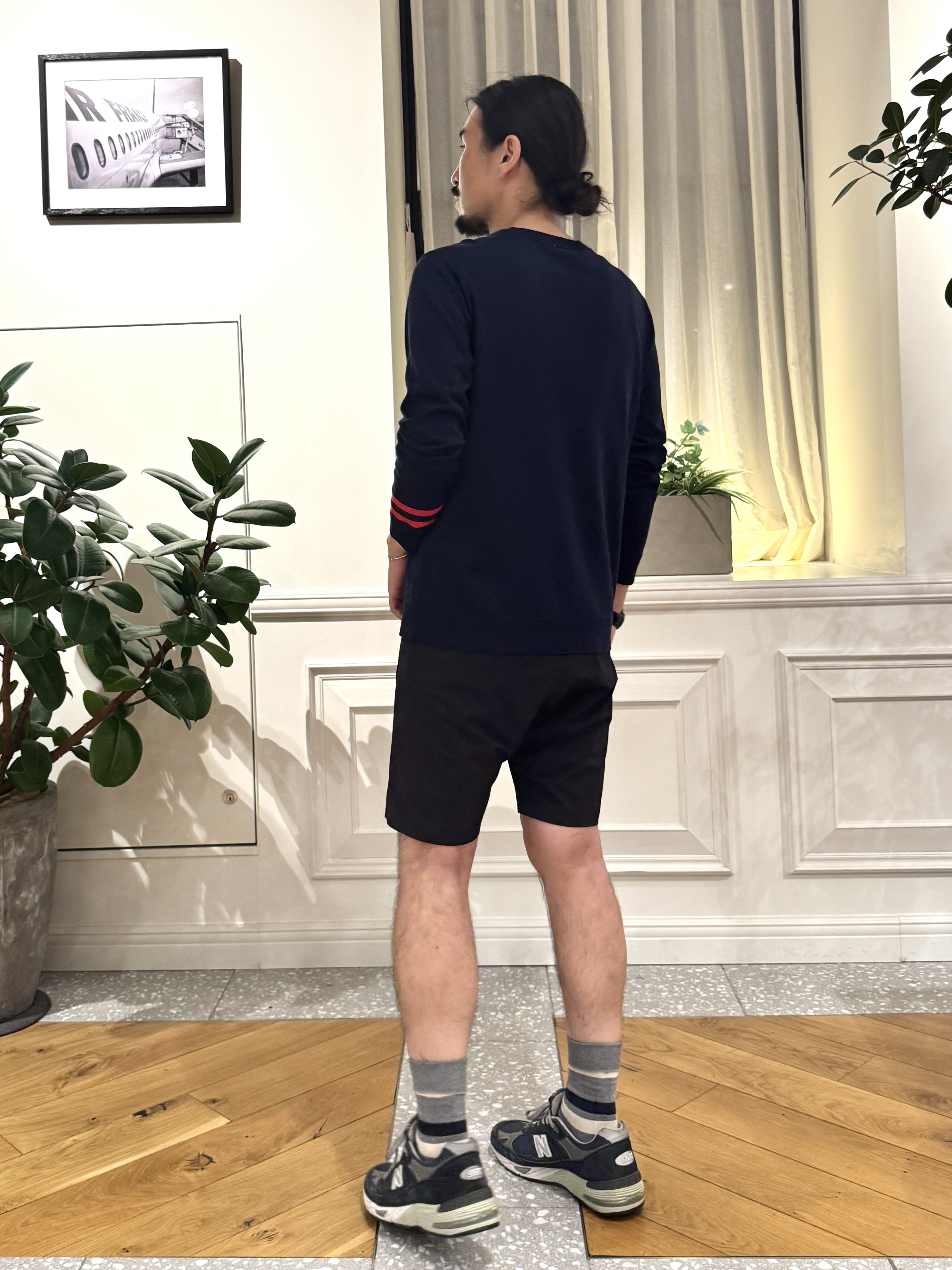 kawarataniさんの「DRESSTERIOR｜【ウォッシャブル】コットンシルク クルーニット」を使ったコーディネート