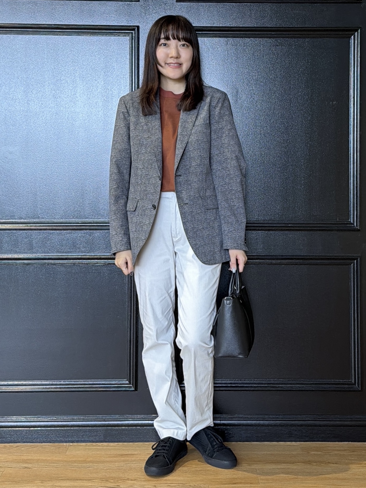 Akutagawaさんの「TAKEO KIKUCHI｜リネン ライク ポンチ プルオーバー」を使ったコーディネート