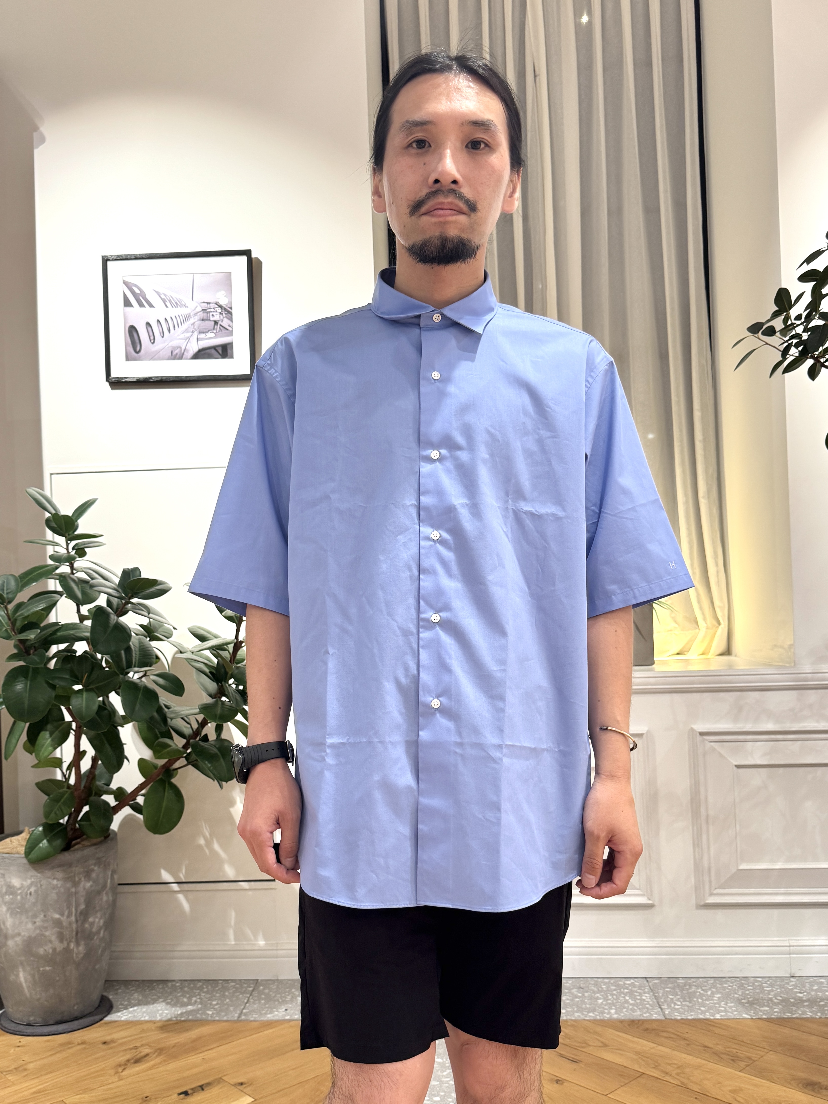 kawarataniさんの「DRESSTERIOR｜【干場義雅&times;DRESSTERIOR】シドグラスシャツ」を使ったコーディネート