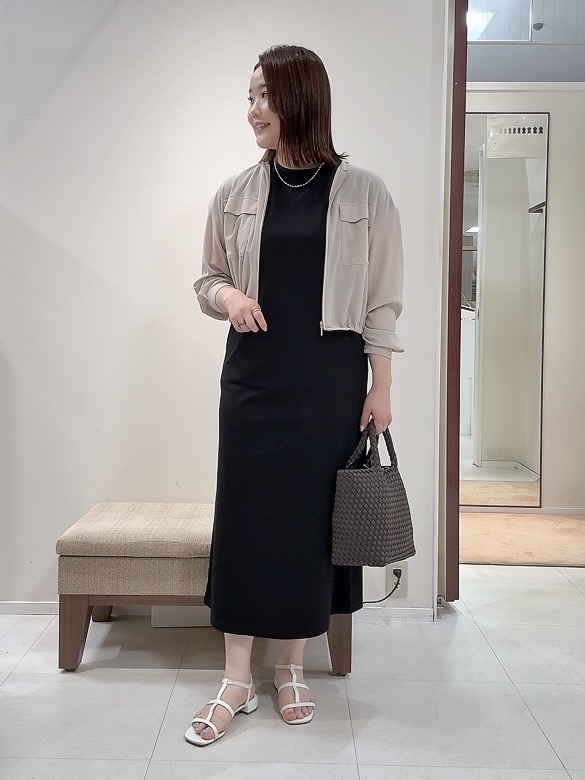 YUIさんの「UNTITLED｜【古畑星夏さん着用/洗える】シアーブルゾン」を使ったコーディネート