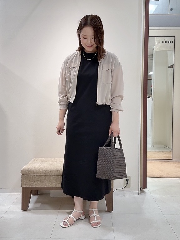 YUIさんの「UNTITLED｜【古畑星夏さん着用/洗える】シアーブルゾン」を使ったコーディネート