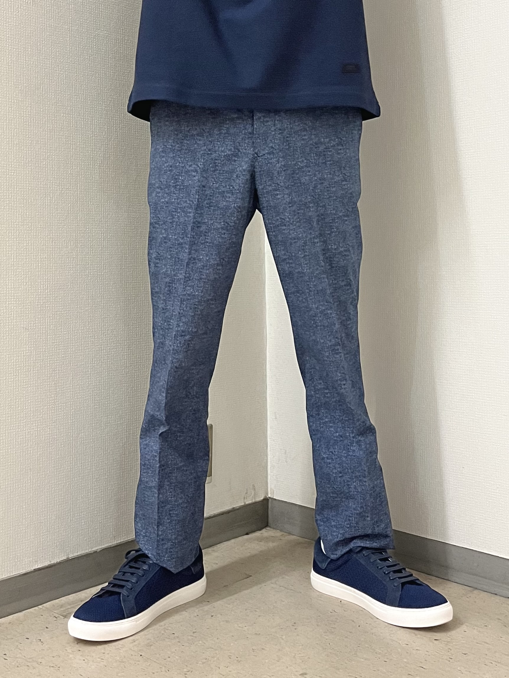 URAさんの「TAKEO KIKUCHI｜【抗菌防臭】COOL DOTS（R）ドビープリント ジャケット」を使ったコーディネート