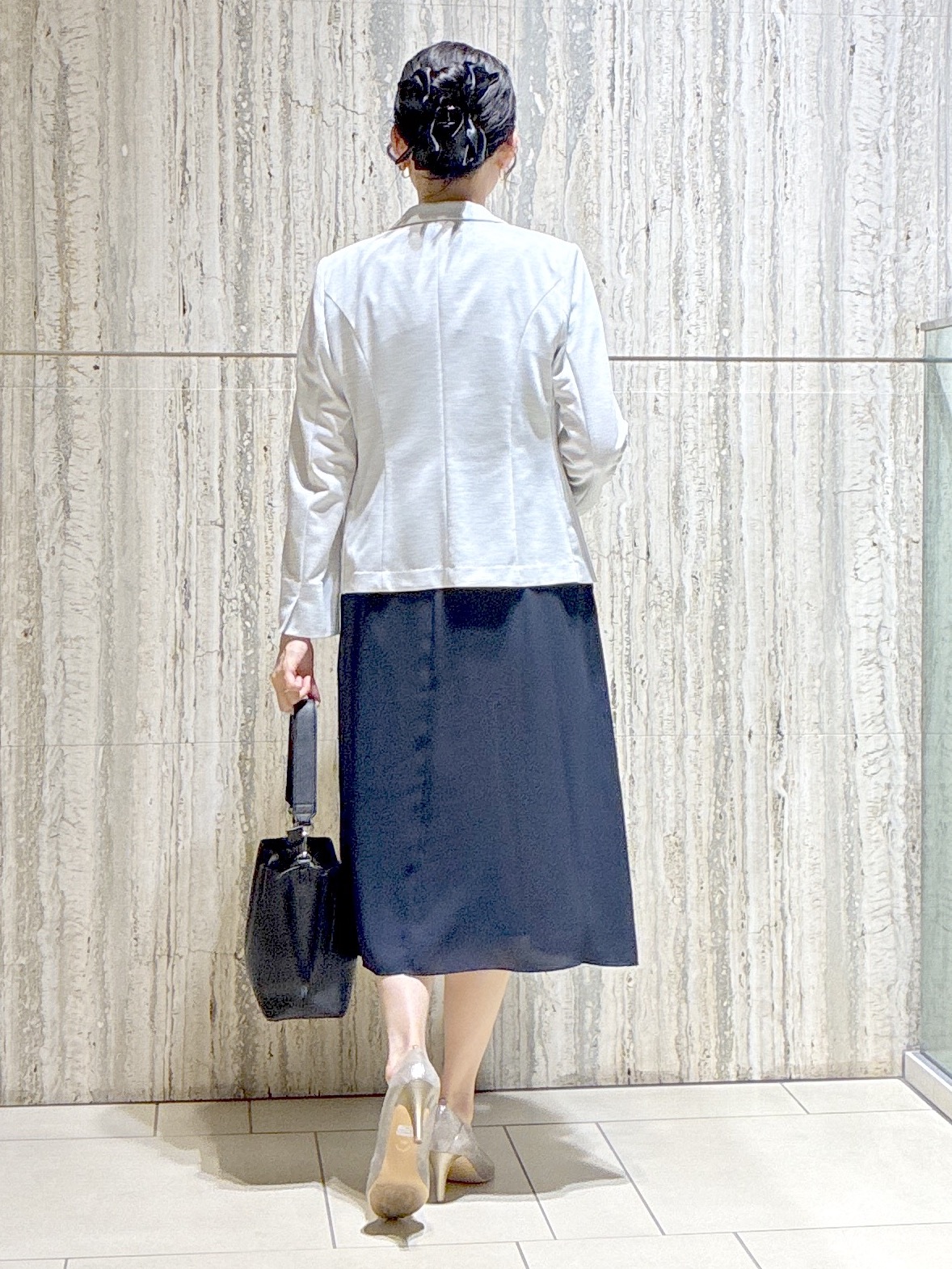  beni_gingerさんの「Reflect｜【SS-4Lサイズ／UVカット／接触冷感】匠ジャケット／ベーシックテーラード」を使ったコーディネート