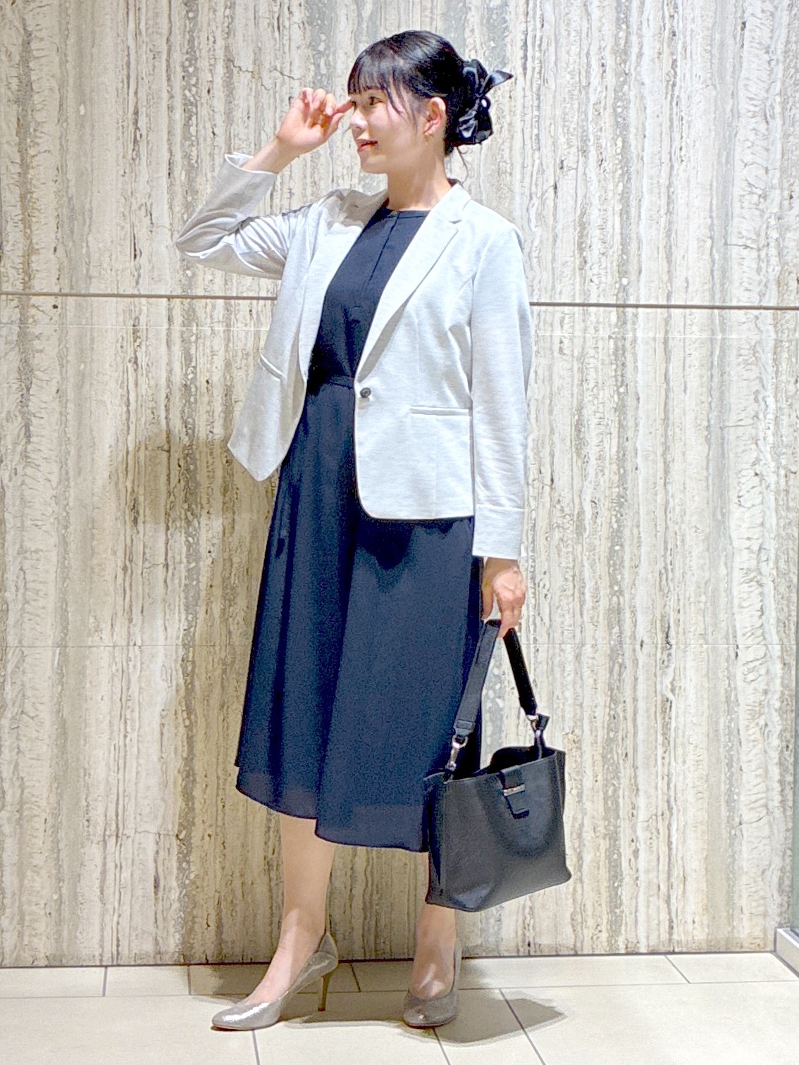  beni_gingerさんの「Reflect｜【SS-4Lサイズ／UVカット／接触冷感】匠ジャケット／ベーシックテーラード」を使ったコーディネート