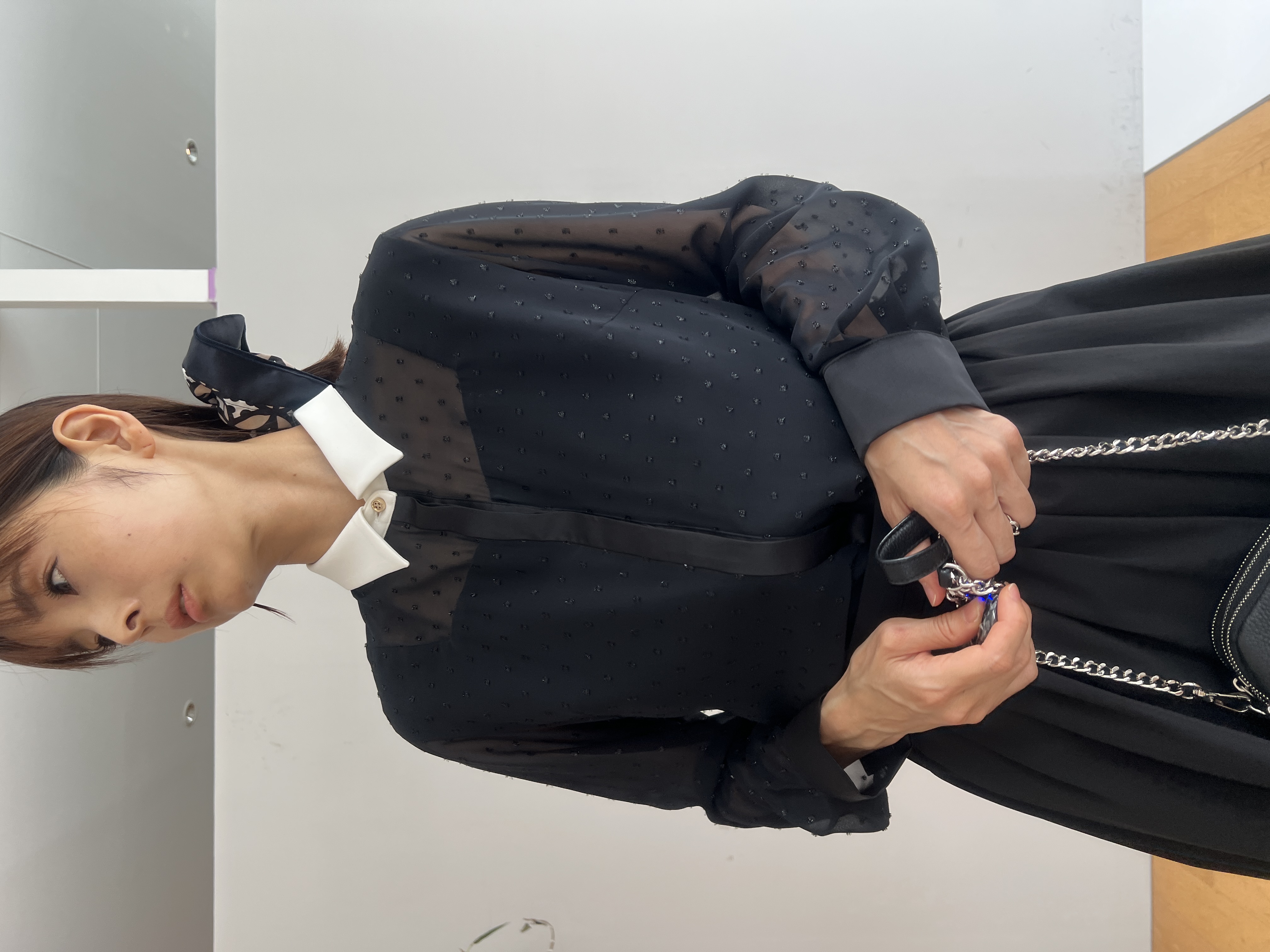 misaさんの「DRESSTERIOR｜【otonaMUSE5月号掲載】アーチフィットレザーパンプス」を使ったコーディネート