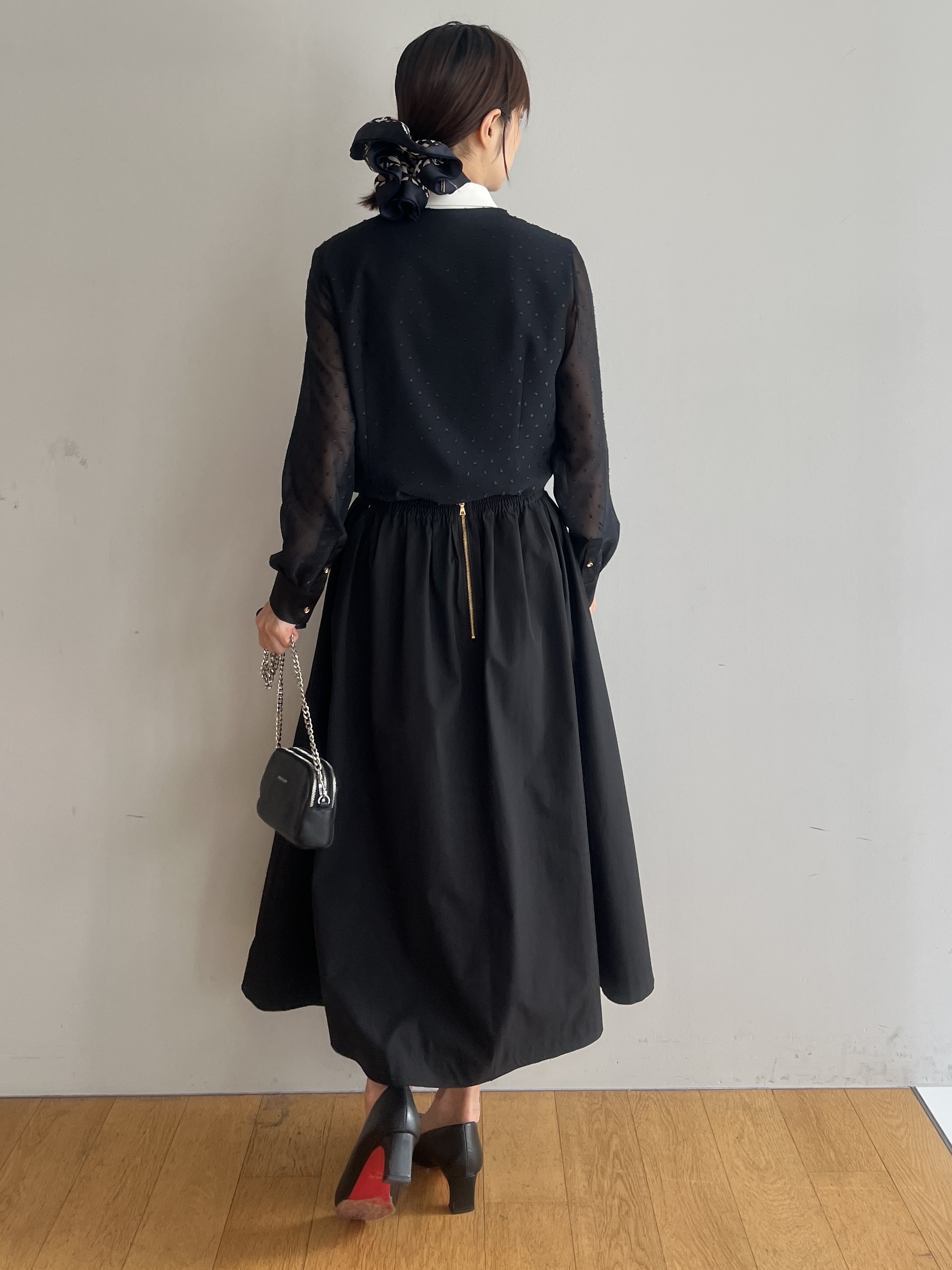 misaさんの「DRESSTERIOR｜【otonaMUSE5月号掲載】アーチフィットレザーパンプス」を使ったコーディネート