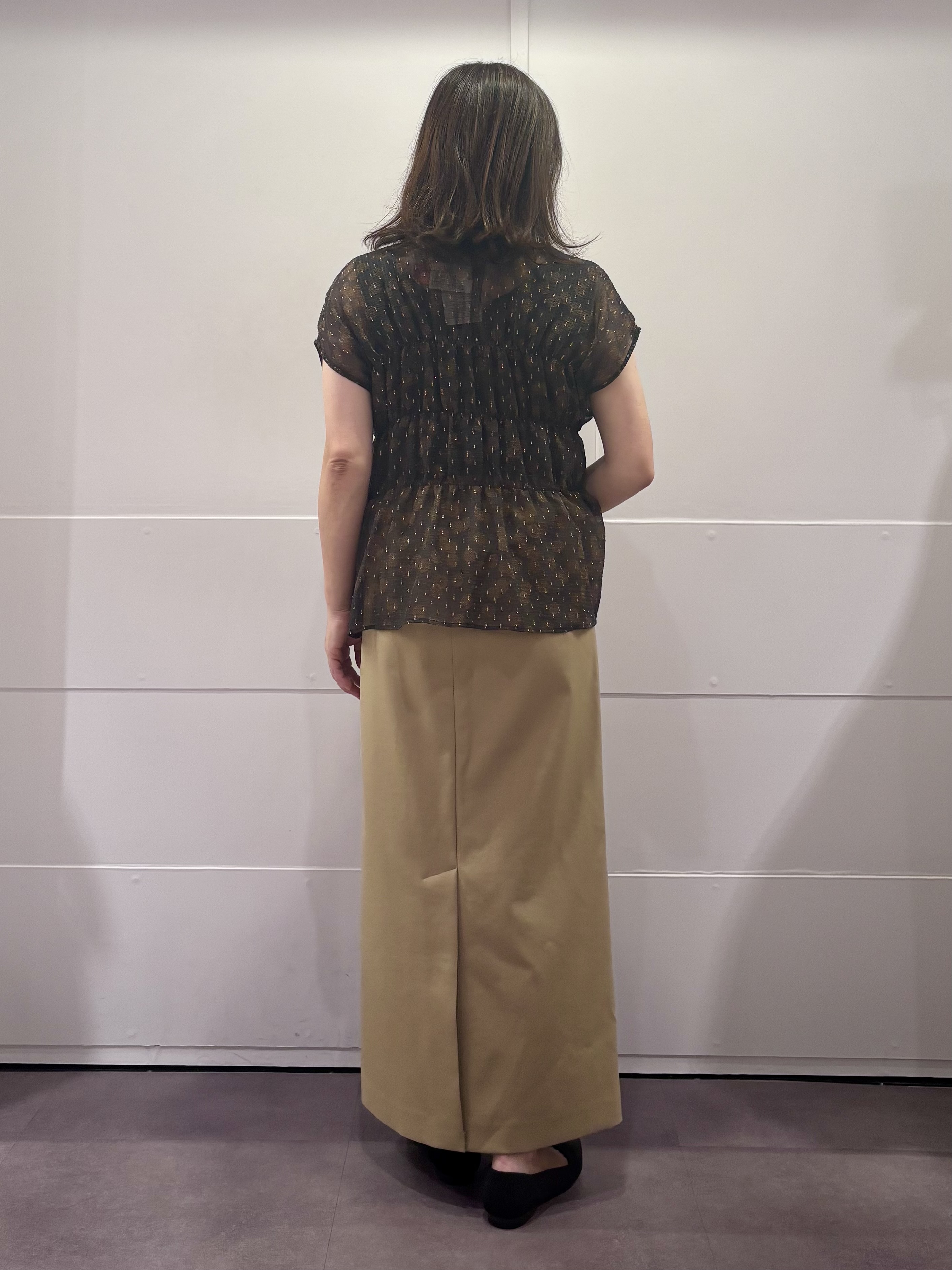 TOKOさんの「UNTITLED｜ヴィンテージドットブラウス」を使ったコーディネート