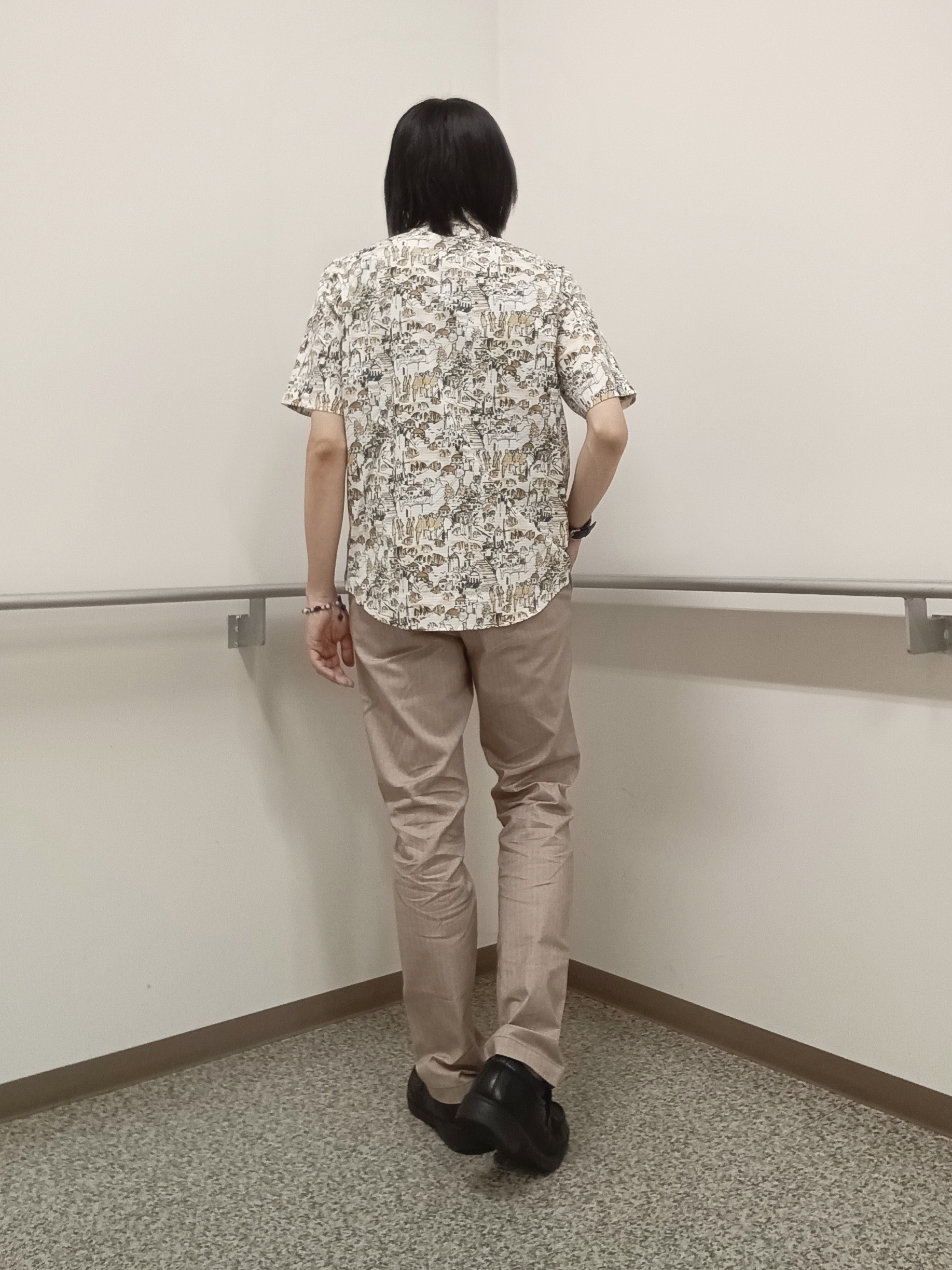 moritaさんの「TAKEO KIKUCHI｜【抗菌防臭】COOL DOTS（R）ドビープリント ジャケット」を使ったコーディネート