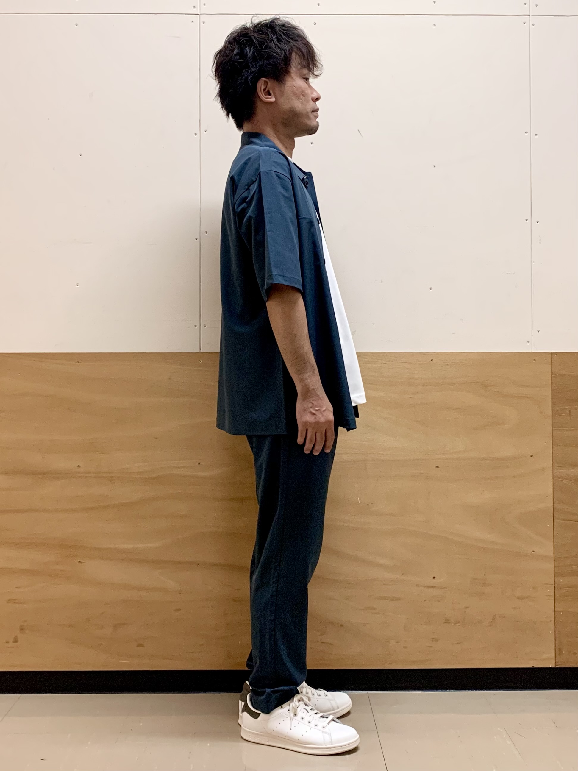 MATUさんの「THE SHOP TK｜【吸水速乾／接触冷感／防シワ／マシンウォッシャブル】ハイドロクール 半袖シャツ」を使ったコーディネート