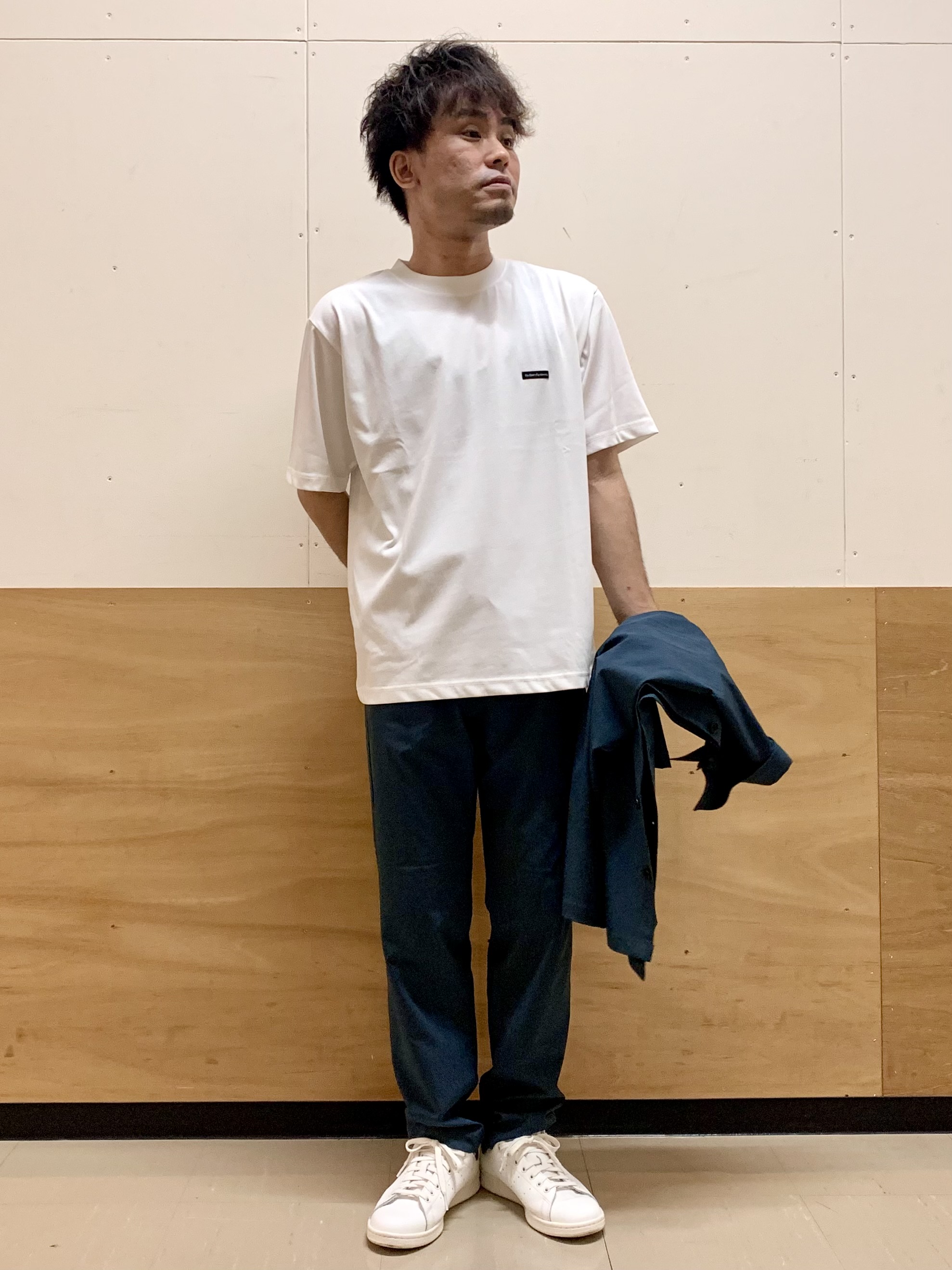 MATUさんの「THE SHOP TK｜【吸水速乾／接触冷感／防シワ／マシンウォッシャブル】ハイドロクール 半袖シャツ」を使ったコーディネート