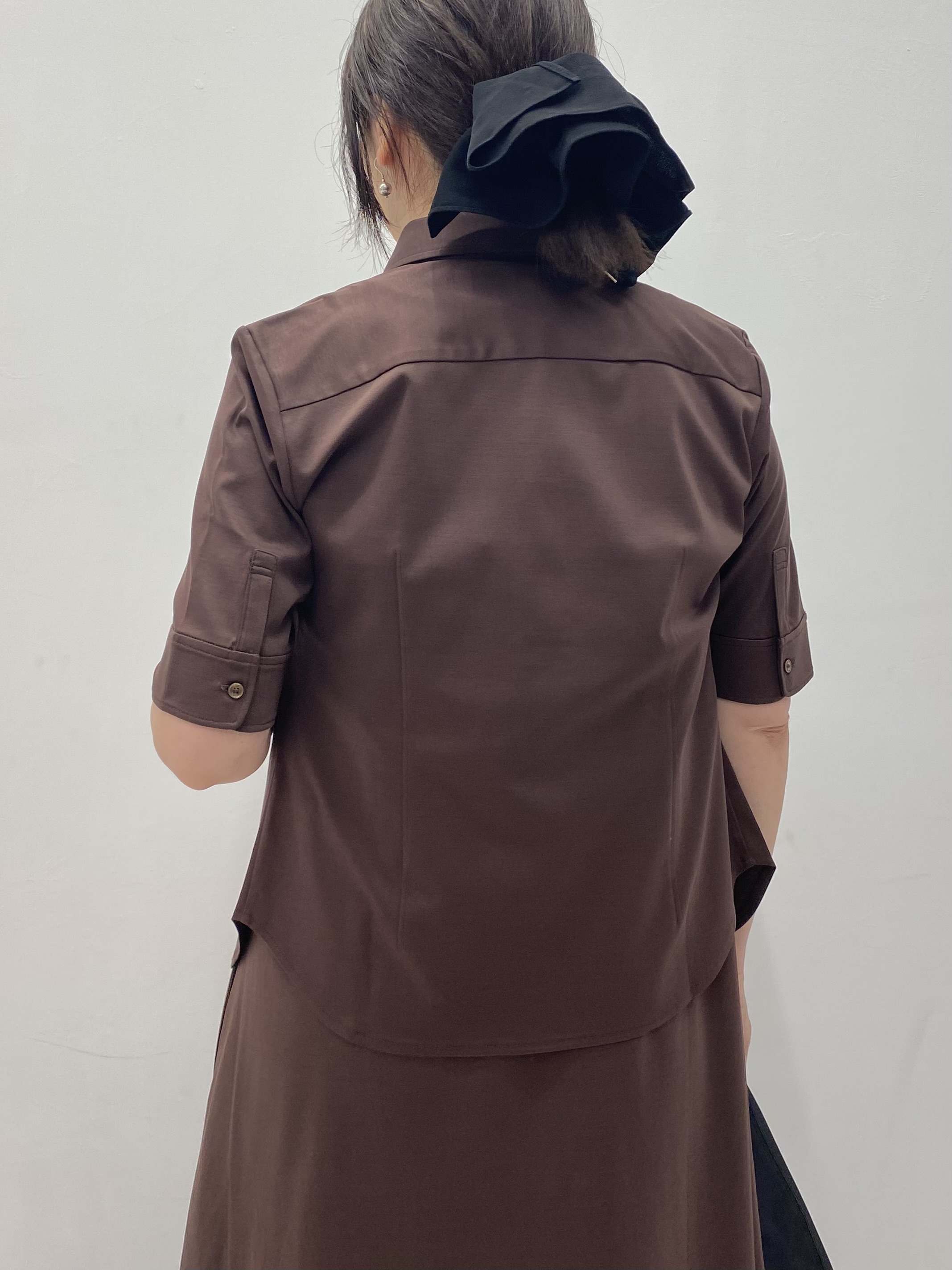 Sawaguchiさんの「DRESSTERIOR｜【接触冷感／抗菌防臭／消臭】ICE CLEAR COTTON ハーフスリーブシャツ」を使ったコーディネート