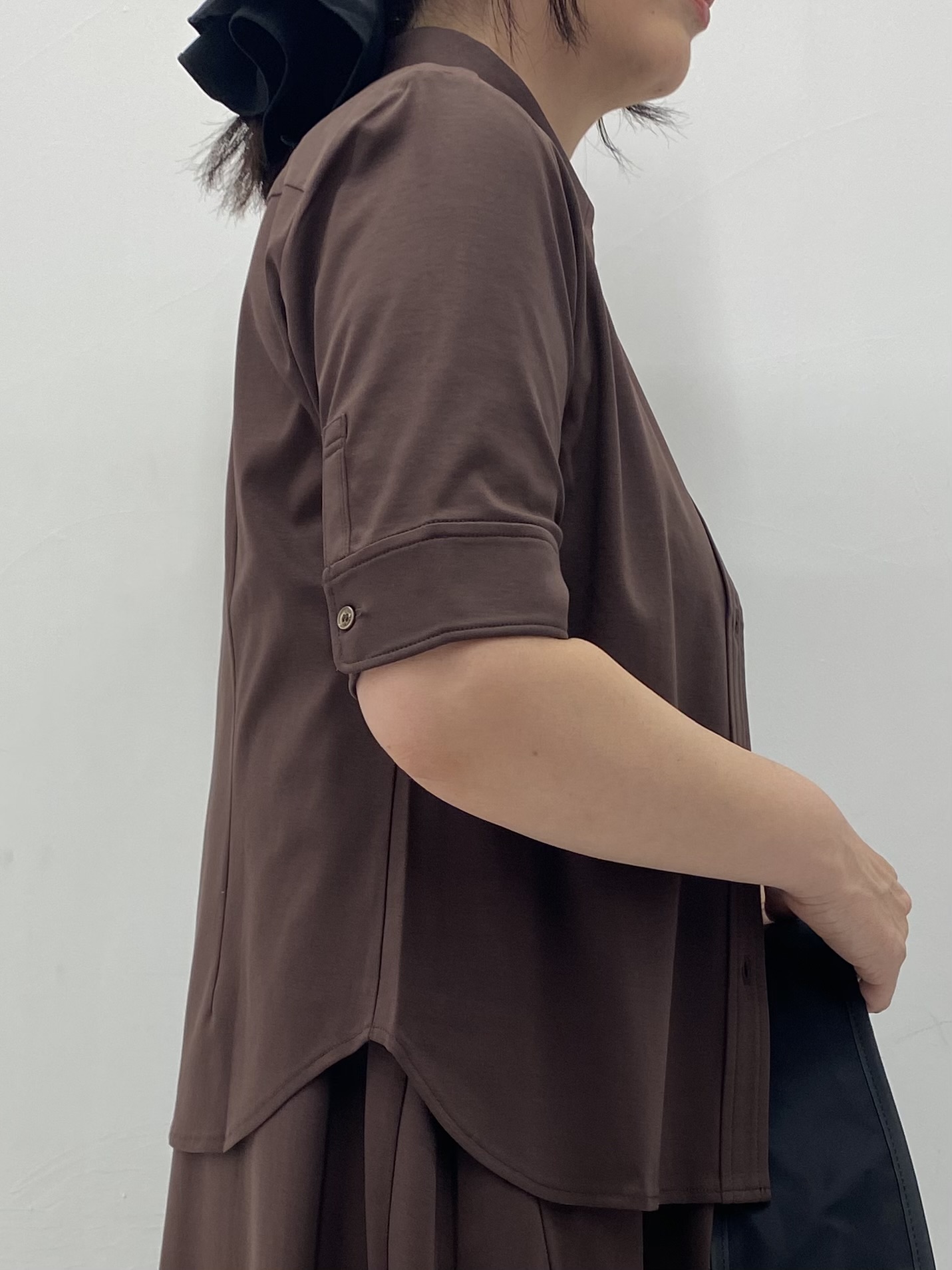 Sawaguchiさんの「DRESSTERIOR｜【接触冷感／抗菌防臭／消臭】ICE CLEAR COTTON ハーフスリーブシャツ」を使ったコーディネート