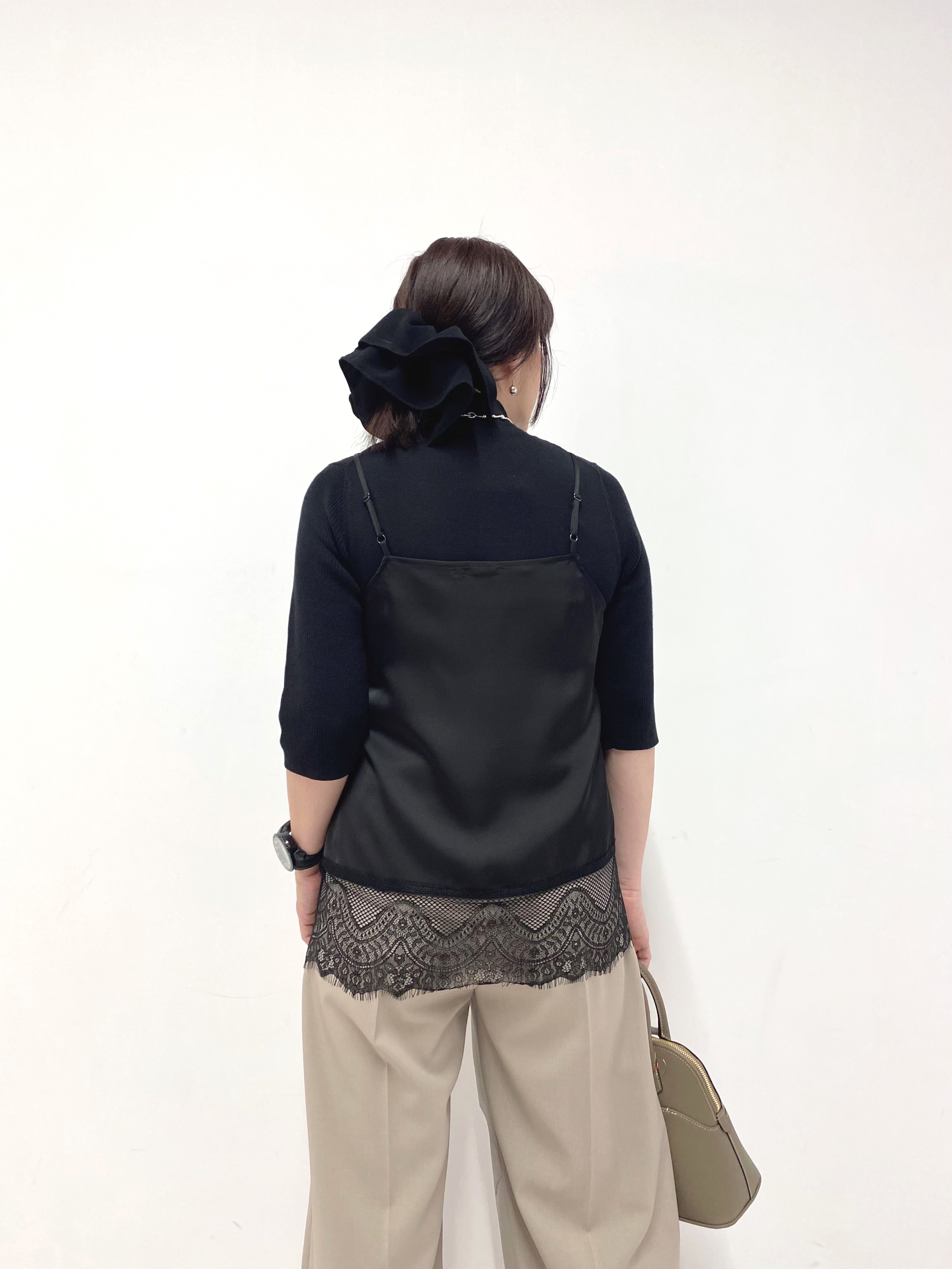 Sawaguchiさんの「DRESSTERIOR｜レースドッキングキャミソール」を使ったコーディネート