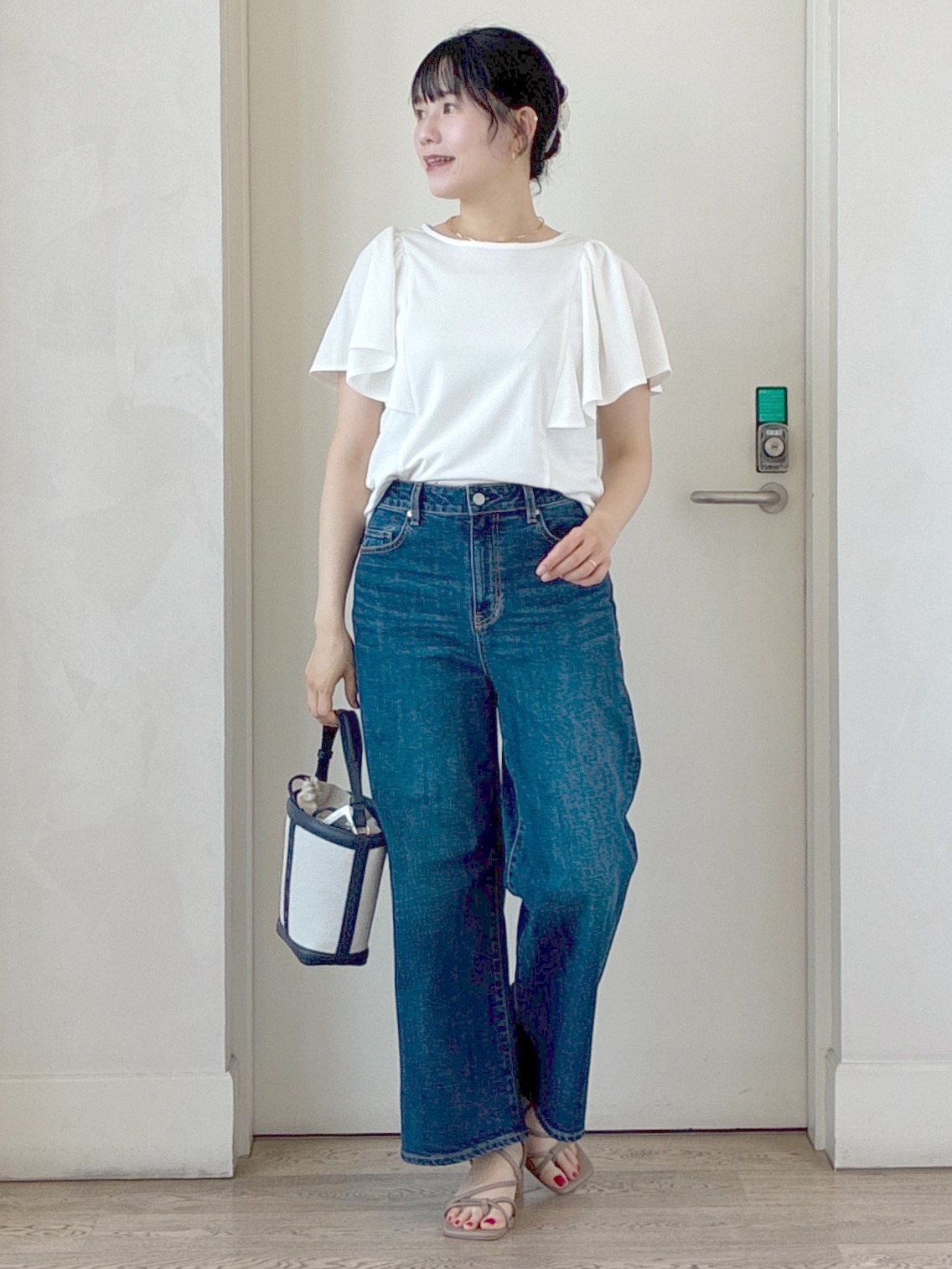  beni_gingerさんの「Reflect｜【SS-4Lサイズ／接触冷感／シワになりにくい】リラクシーテーラードジャケット」を使ったコーディネート