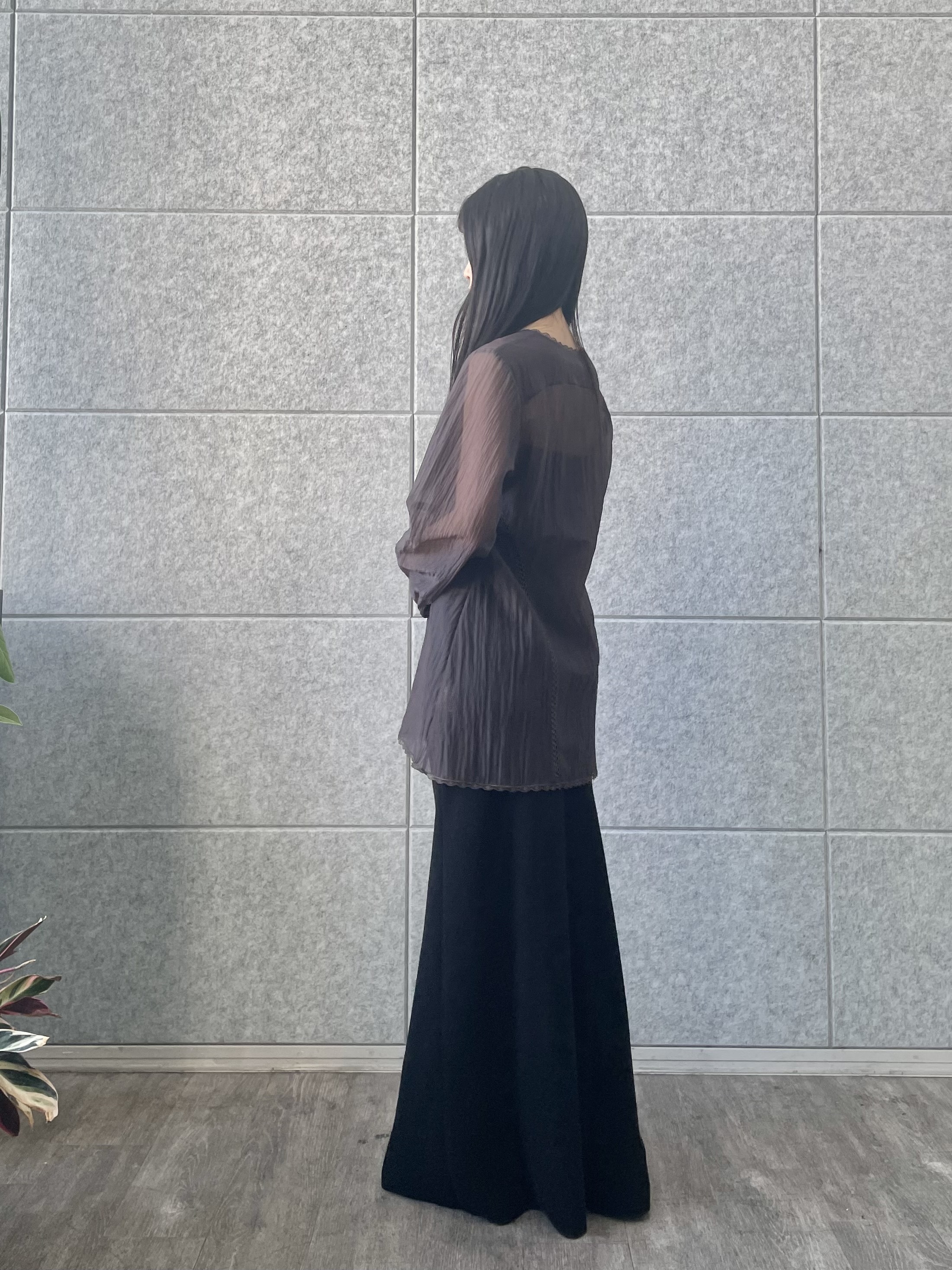 丸山加奈子さんの「CODE A｜【ReRe】easy－fit long skirt」を使ったコーディネート