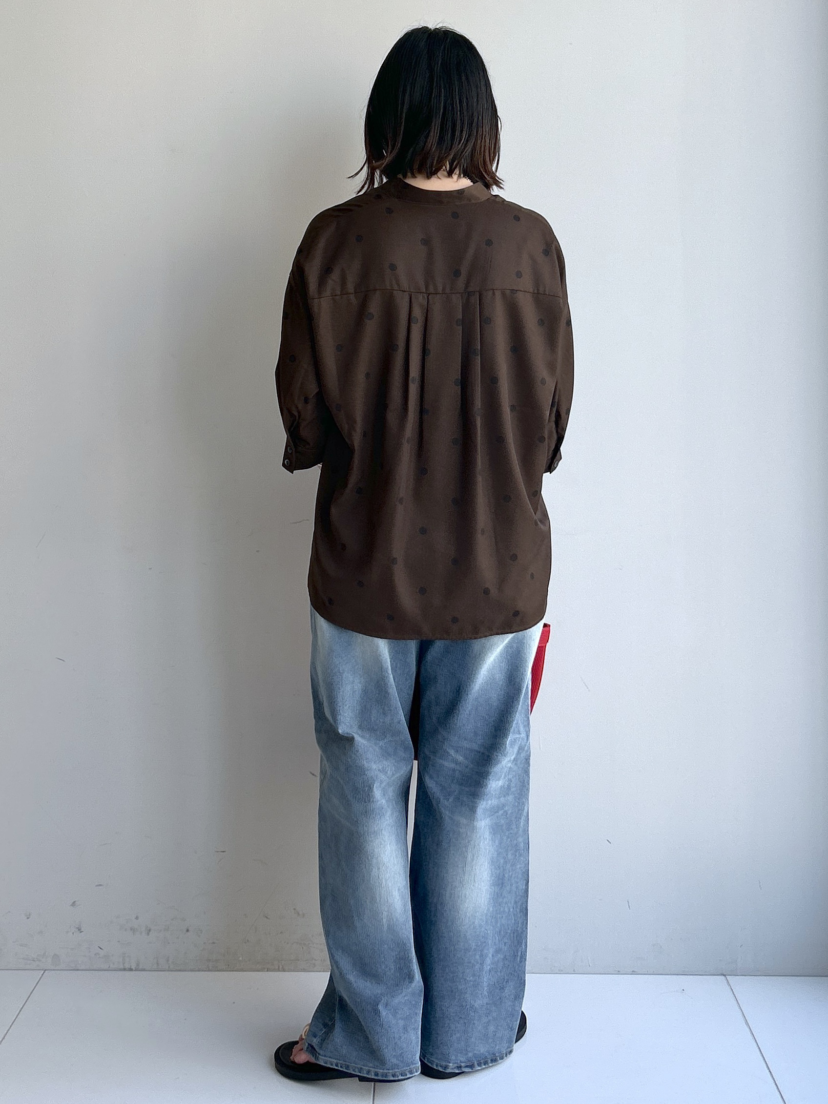 Hirokaさんの「Dessin｜【セットアップ可】ドットプリント ハーフスリーブシャツ」を使ったコーディネート