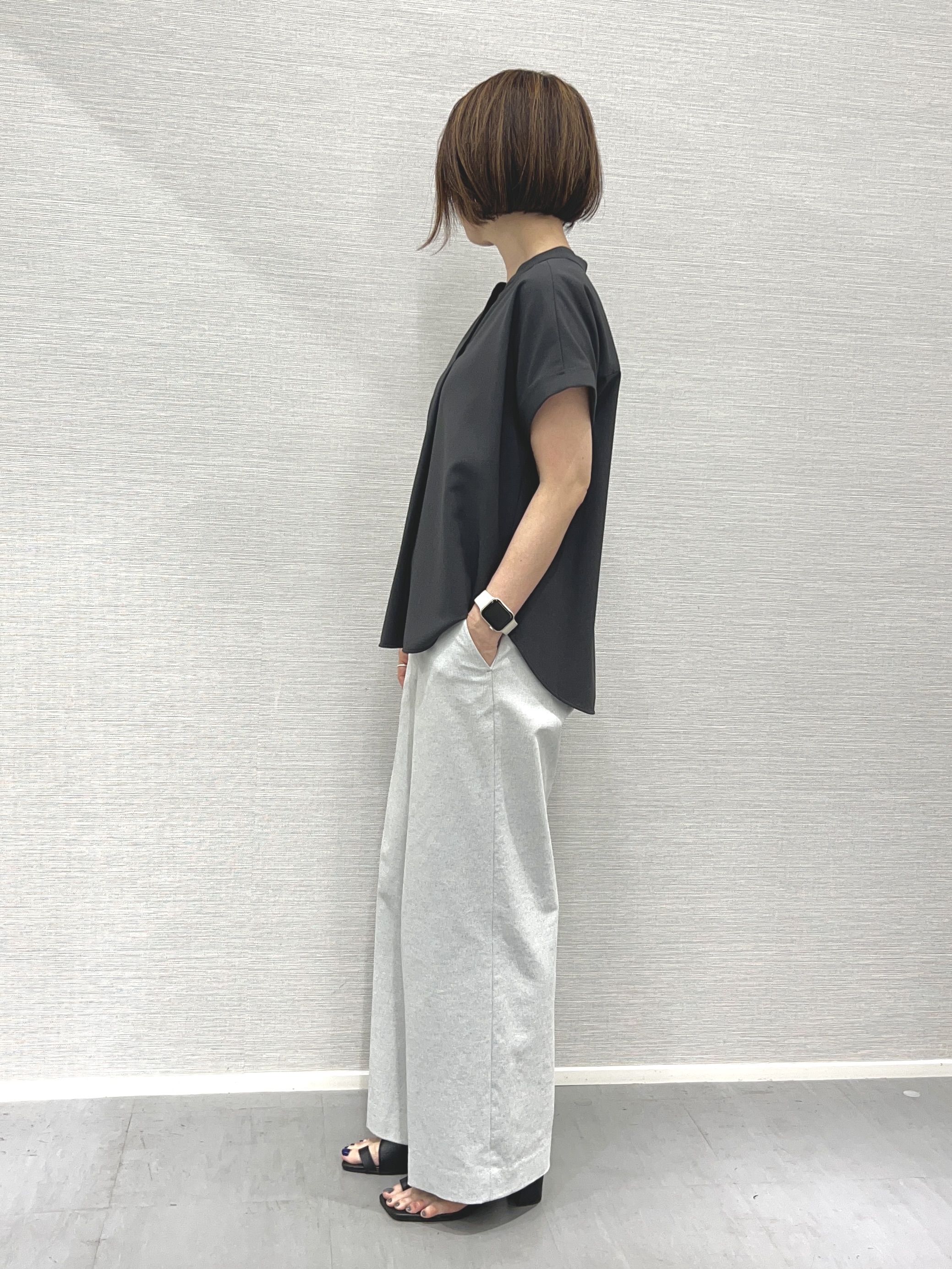 Shinakoさんの「UNTITLED｜【セットアップ可/通気性/UVカット】エアリークールブラウス」を使ったコーディネート